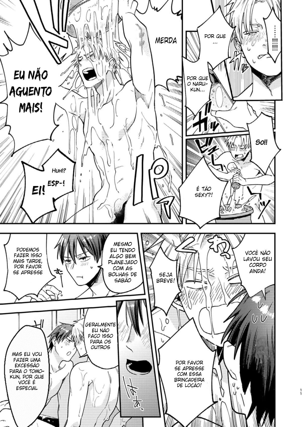 [ECHO (Echo Jiro)] Kouyuu Ganbou no Hanashi [Portuguese-BR] [Digital] image number 10