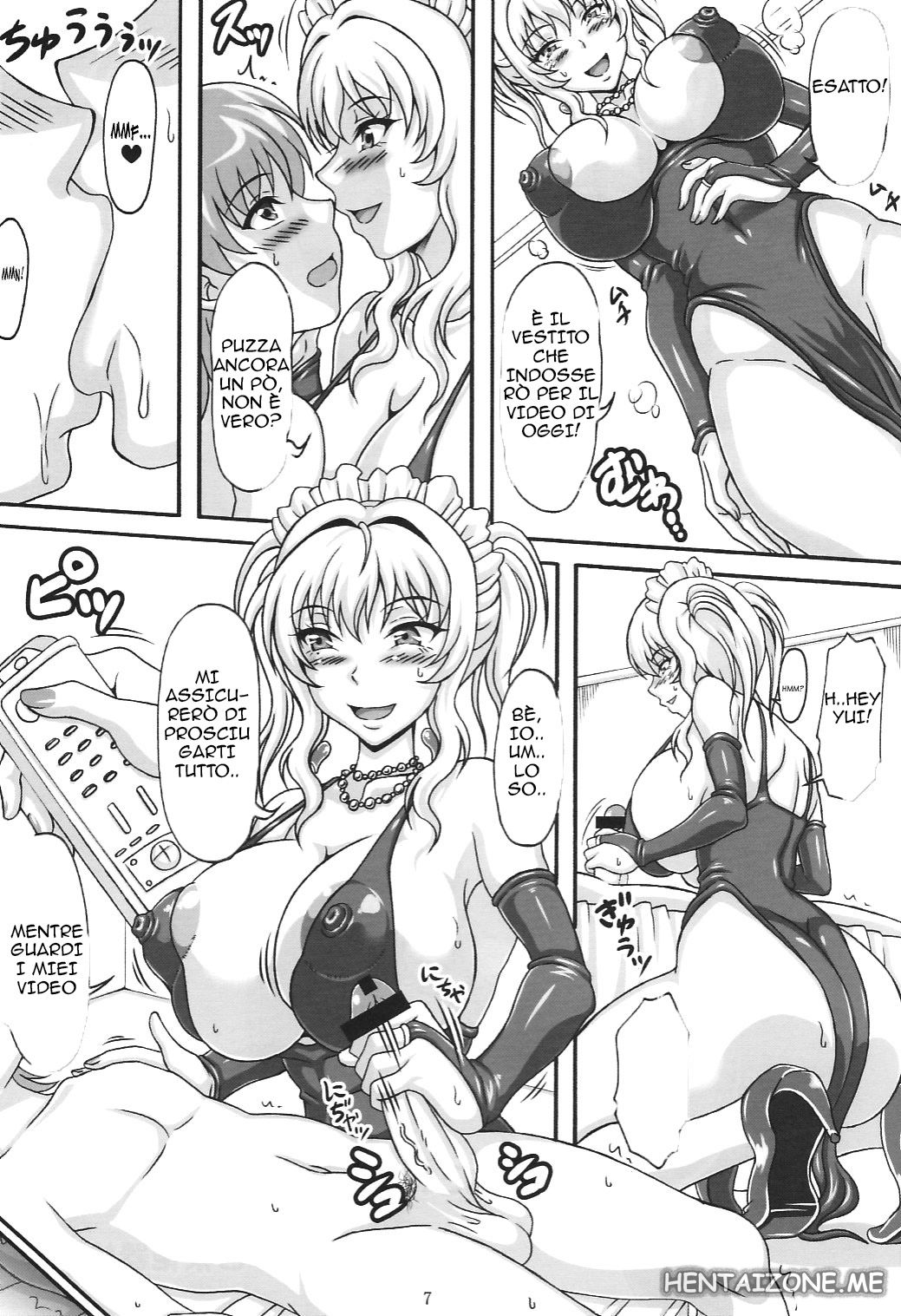 (C75) [INSERT (KEN)] Bokudake no Bakunyuu Ona Maid Okuchi no Megamisama ~Koushuu Benki Hen 3~ | Bambola da masturbazione [Italian] [Hentai Zone] image number 6