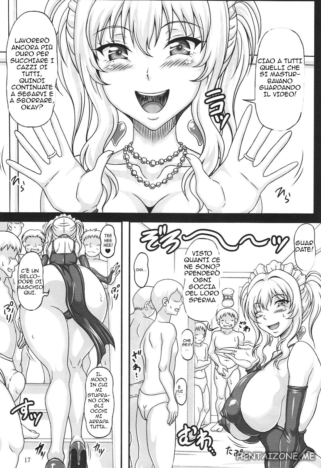 (C75) [INSERT (KEN)] Bokudake no Bakunyuu Ona Maid Okuchi no Megamisama ~Koushuu Benki Hen 3~ | Bambola da masturbazione [Italian] [Hentai Zone] image number 16