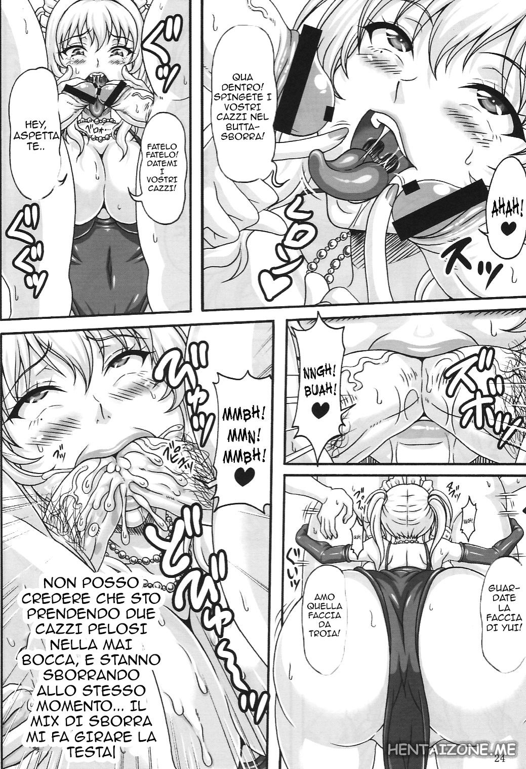 (C75) [INSERT (KEN)] Bokudake no Bakunyuu Ona Maid Okuchi no Megamisama ~Koushuu Benki Hen 3~ | Bambola da masturbazione [Italian] [Hentai Zone] image number 23