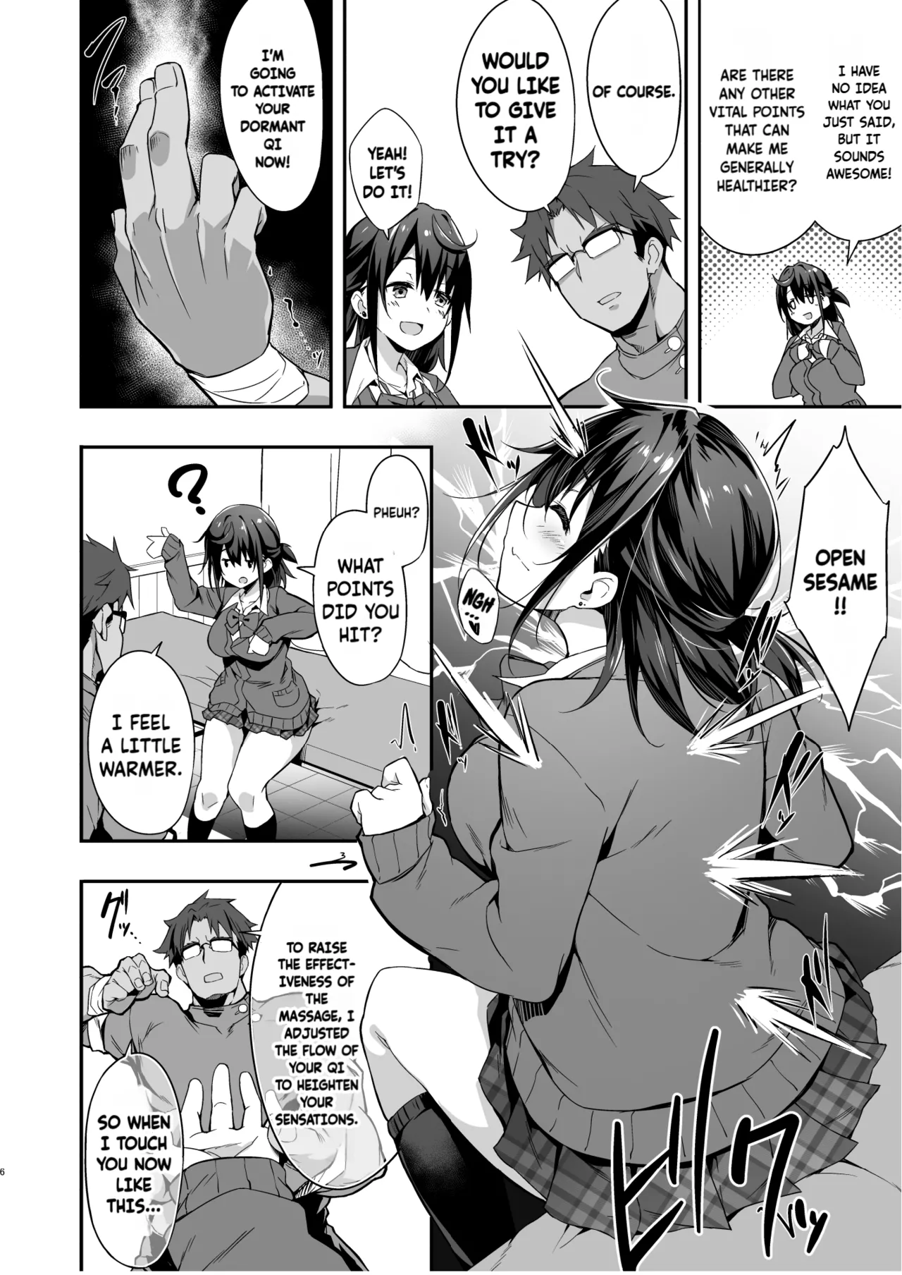 [Otukimi Koubo (Akizora Momidi)] Hikou Seitai de Seikando MAX Shijutsu Sarechau JK | A highschool girl's erogenous zones get turned up to max by acupressure. [English] [Fallen Games] numero di immagine  7