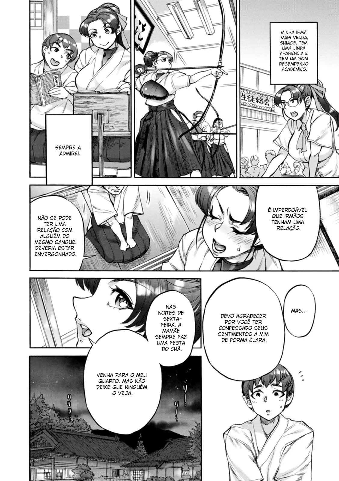 [Ameyama Denshin] Rintoshite Saku Ane no Gotoku Zenpen  (Getsuyoubi no Koibito-tachi) [Portuguese-BR] [BLACKSUB] [Digital] 画像番号 2