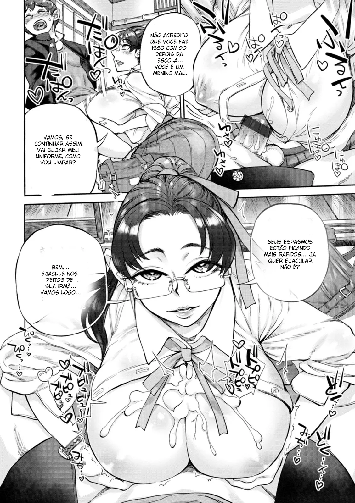 [Ameyama Denshin] Rintoshite Saku Ane no Gotoku Zenpen  (Getsuyoubi no Koibito-tachi) [Portuguese-BR] [BLACKSUB] [Digital] 画像番号 8