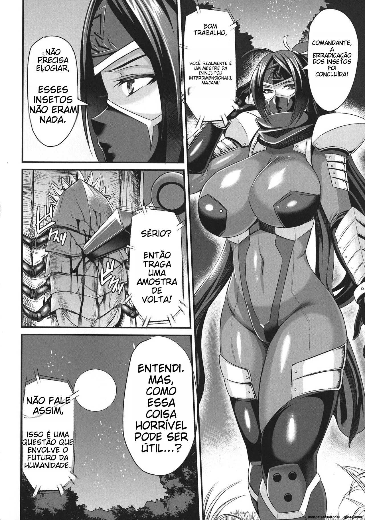 [Nishida Megane] Inchuu no Naedoko | Versão brasileira (Haiboku no Bigaku) ​​​​[Portuguese-BR] 이미지 번호 3