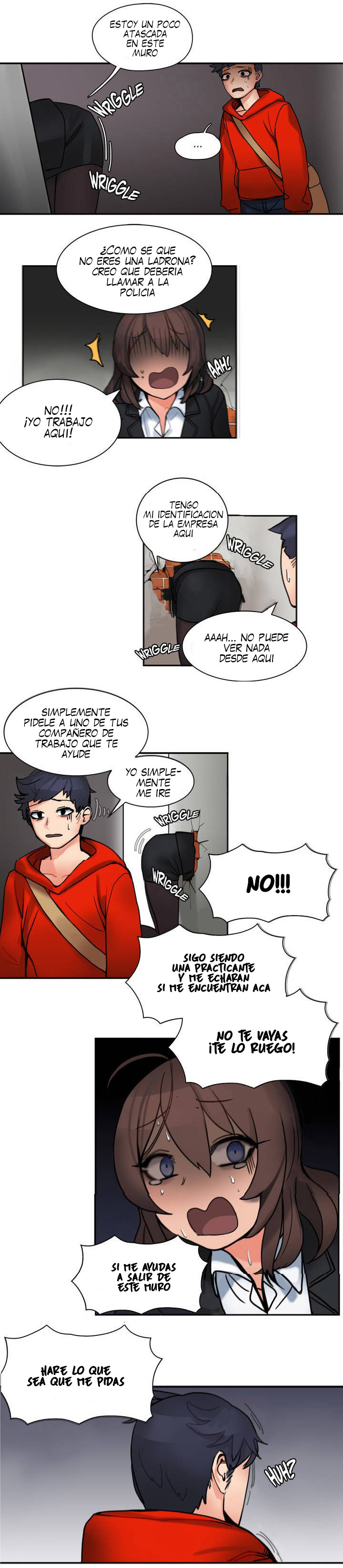 [Gaehoju, Gunnermul] The Girl That Got Stuck in the Wall Ch.1/10 [Spanish] image number 7