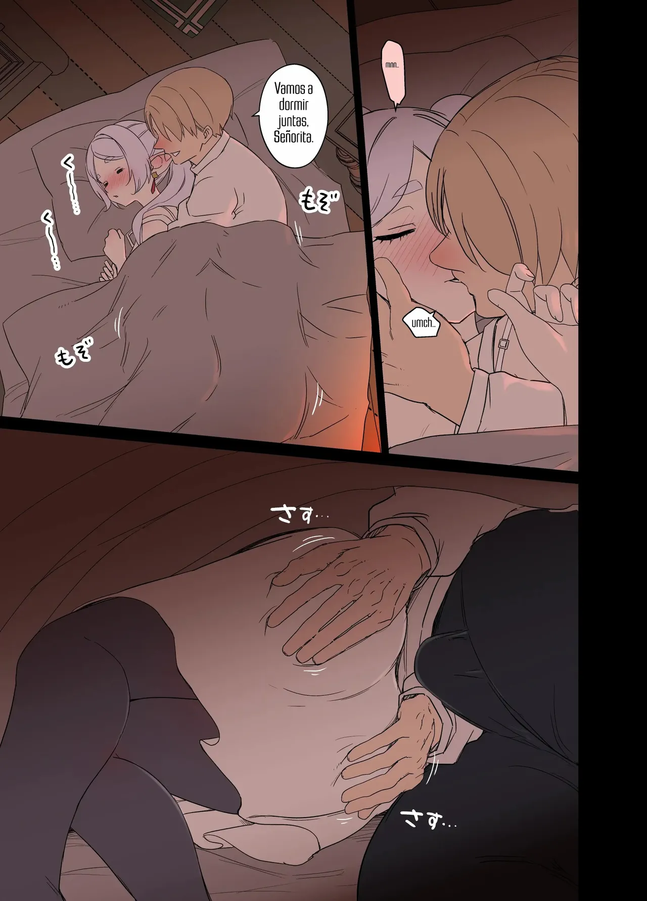 Una historia sobre hacerle cositas malas a Frieren 【Primera parte】(español) (sin censura) (decensored) imagen número 6