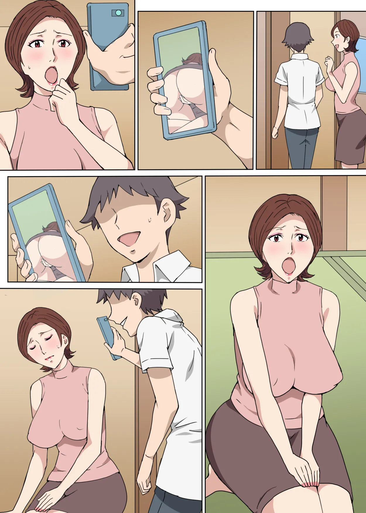 [Pairesshu] Osekkaina Obasan to Apa-to de Sekkusushita Hanashi 图片编号 38