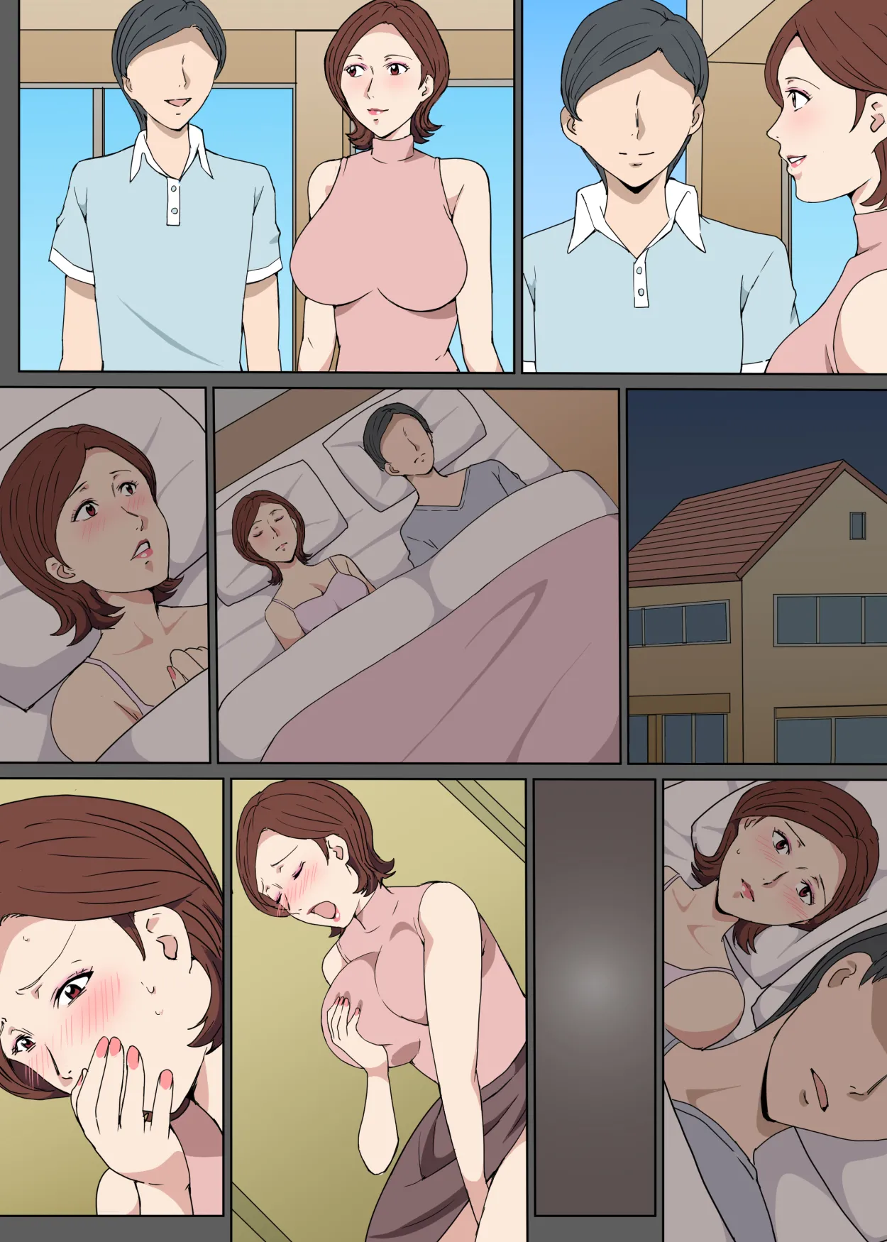 [Pairesshu] Osekkaina Obasan to Apa-to de Sekkusushita Hanashi 图片编号 43