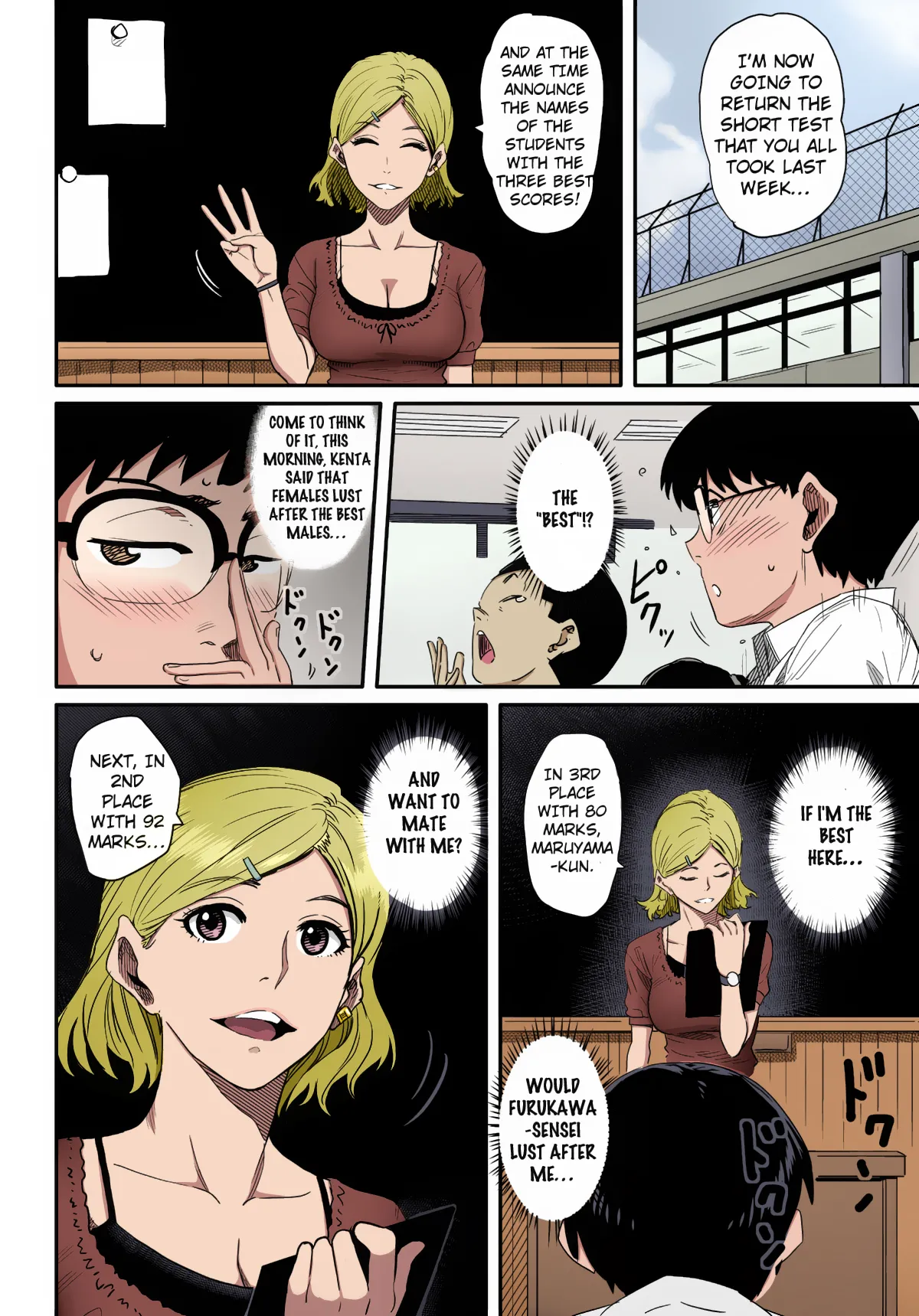 [Hana Hook] Hahaoya Shikkaku Elite Oyako no M Buta Netorare Tenraku Jinsei [English][Colorized][Erocolor](Ongoing) 12eme image
