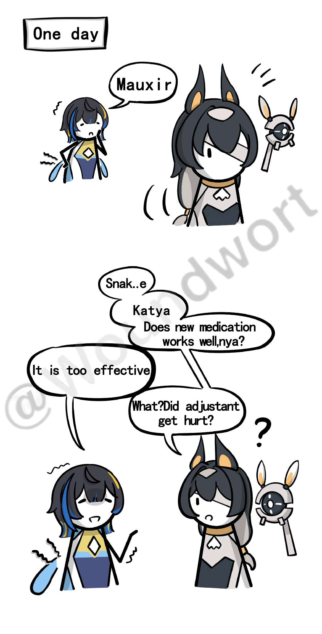 [Woundwort] 《Stickbreak》1-6 (Snowbreak) [English] image number 5