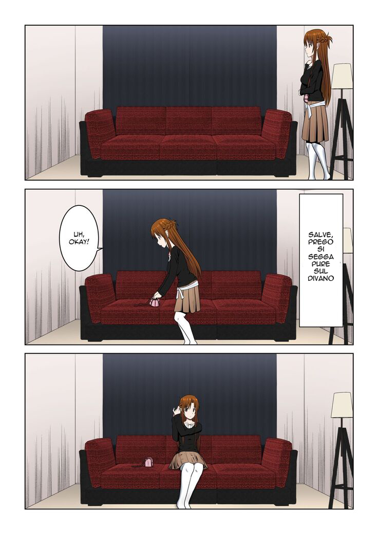 [Atelier Fujimiya (Fujimiya Siryu)] Machigatte Shirouto Mono AV ni Shutsuen Shichatte Netorareta Senkou-san (Sword Art Online) [Italian] [DS] [Colorized] 图片编号 2