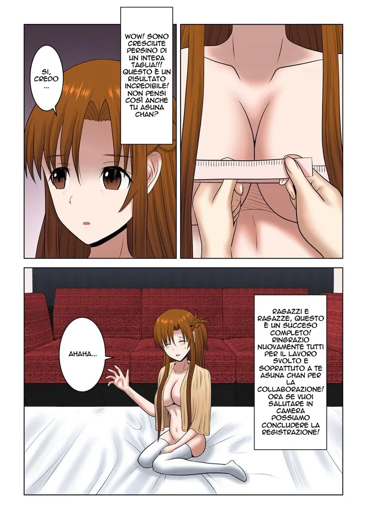 [Atelier Fujimiya (Fujimiya Siryu)] Machigatte Shirouto Mono AV ni Shutsuen Shichatte Netorareta Senkou-san (Sword Art Online) [Italian] [DS] [Colorized] 图片编号 61