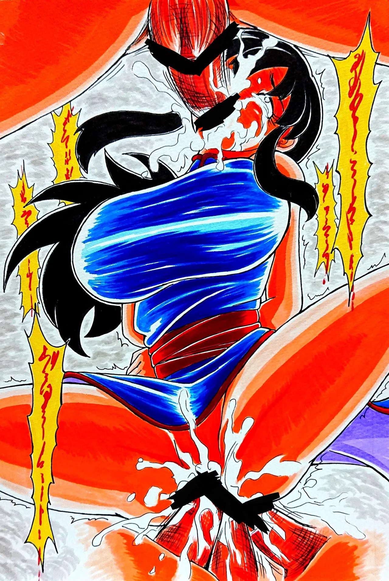 Goku and chichi training(randon) 이미지 번호 22