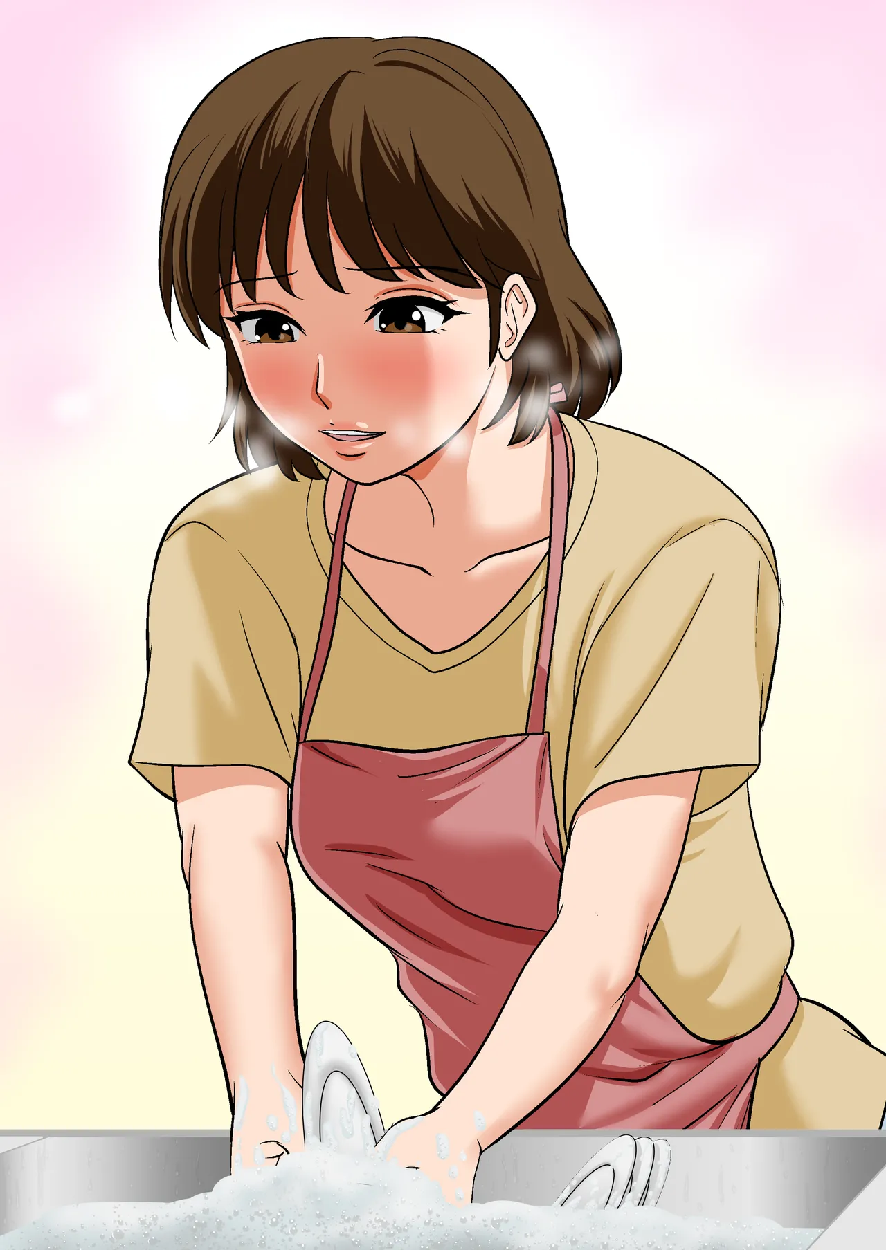 [Fuwatoro Opanchu Cake] Toiu wake de, Hobo Zenra no Kaa-san ni Onegai Shitemita 2 | MY FRIENDS WITH MY MOTHER [English] 画像番号 55