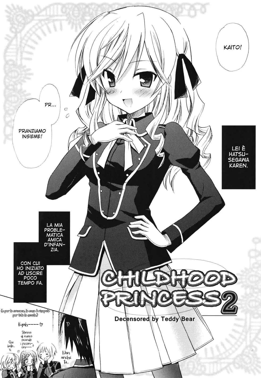 [Komiya Yuuta] Childhood Princess (Dreamsicle) [Italian] [Hentai Fantasy] [Decensored] Bildnummer 20
