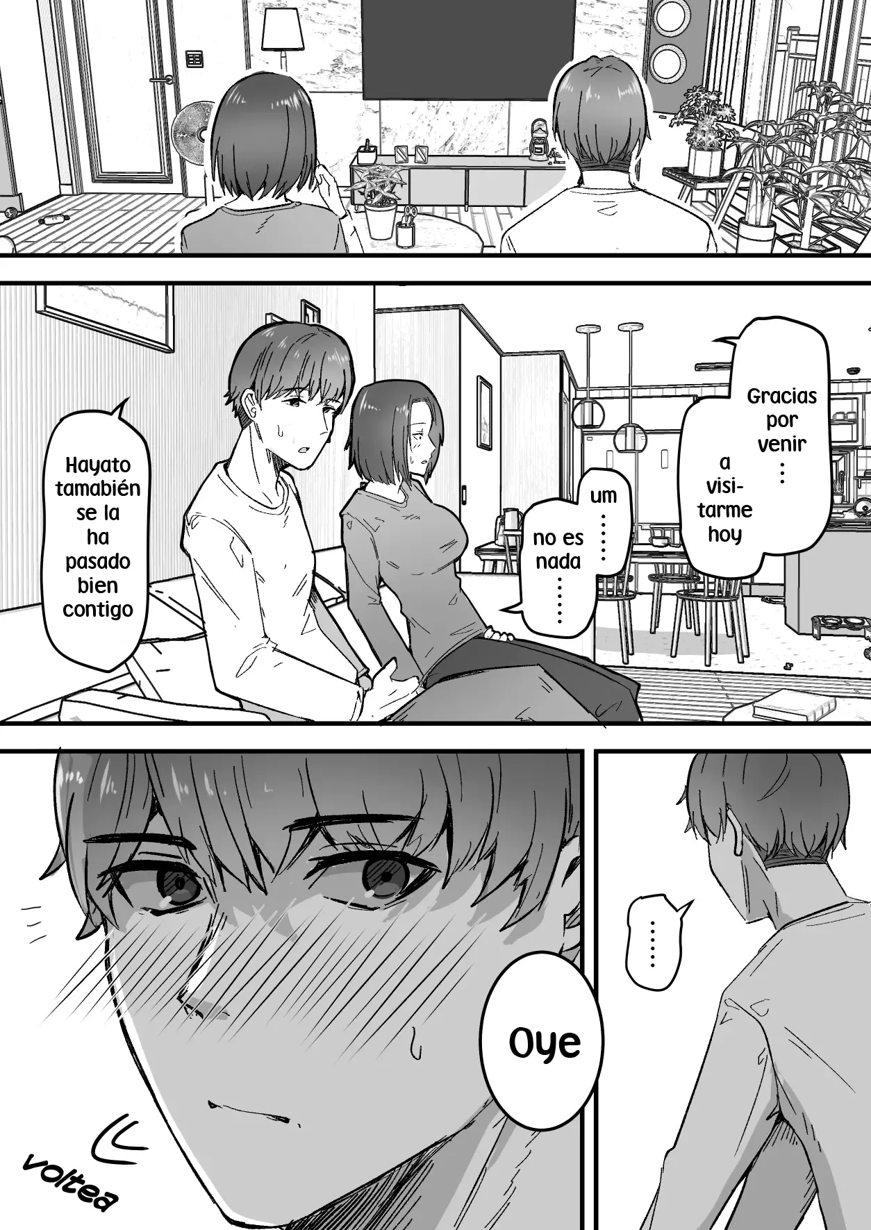 [Onizuka Kurisu] Kachiki na Hahaoya wo Ore ga Mesu ni Shimasu | Convertire a una madre soltera en mi mujer [Spanish] [Harenchi no Fansub] numero di immagine  60