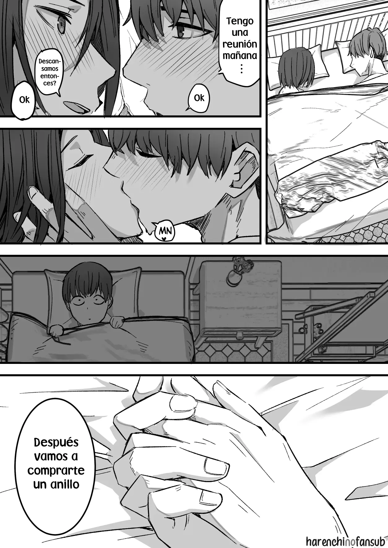 [Onizuka Kurisu] Kachiki na Hahaoya wo Ore ga Mesu ni Shimasu | Convertire a una madre soltera en mi mujer [Spanish] [Harenchi no Fansub] numero di immagine  75