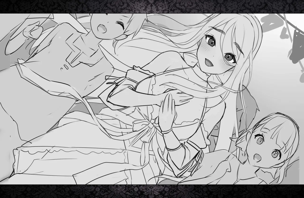 [Waffle] 人間不信の錬金術師と元兵士のホムンクルス ~キャラクター画像&デジタルラフ集~ Bildnummer 23