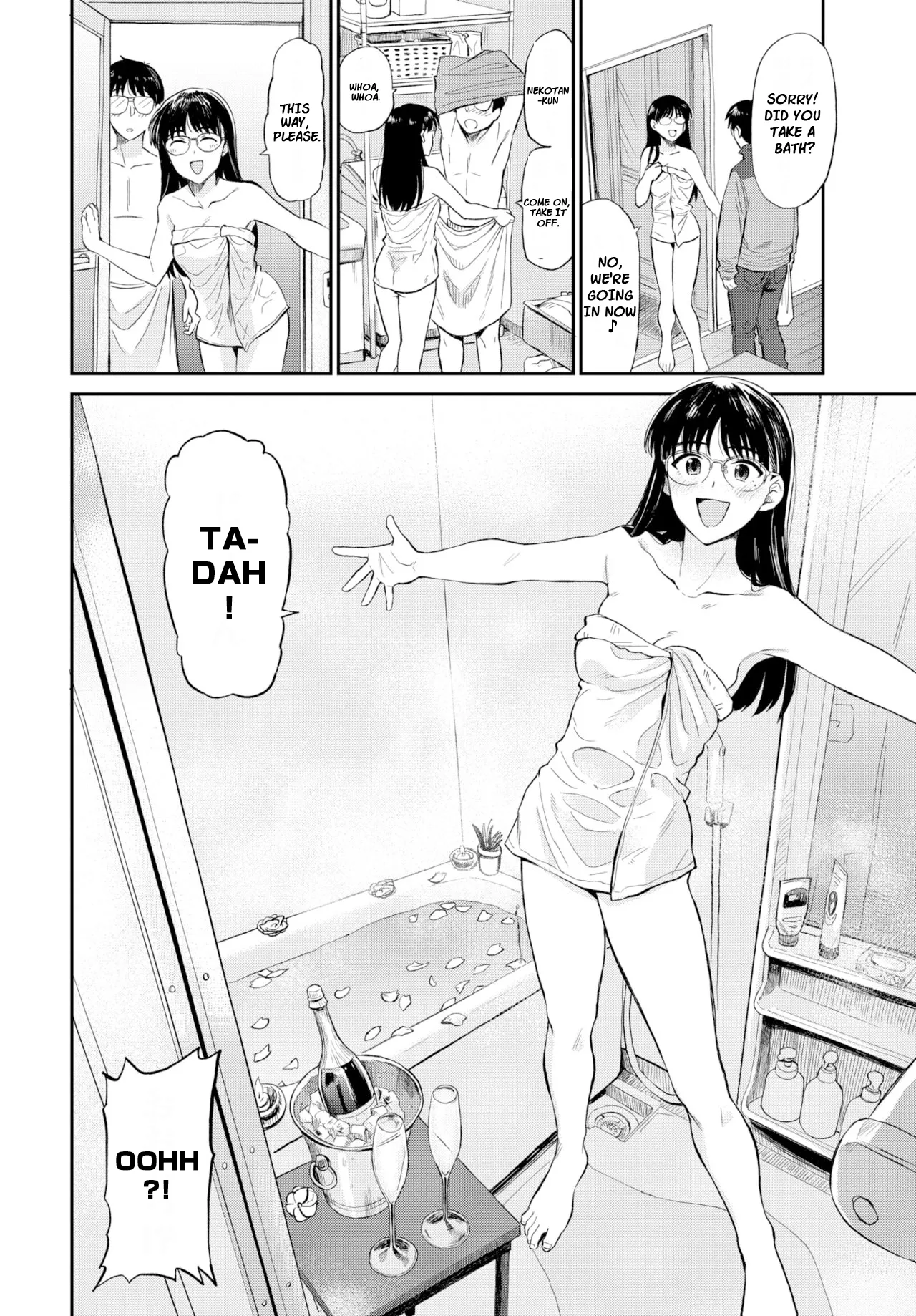 [Hatimoto] Ofuro de Party Time | Party Time In The Bath (COMIC BAVEL 2021-06) [English] [Digital] [Horai] 이미지 번호 4