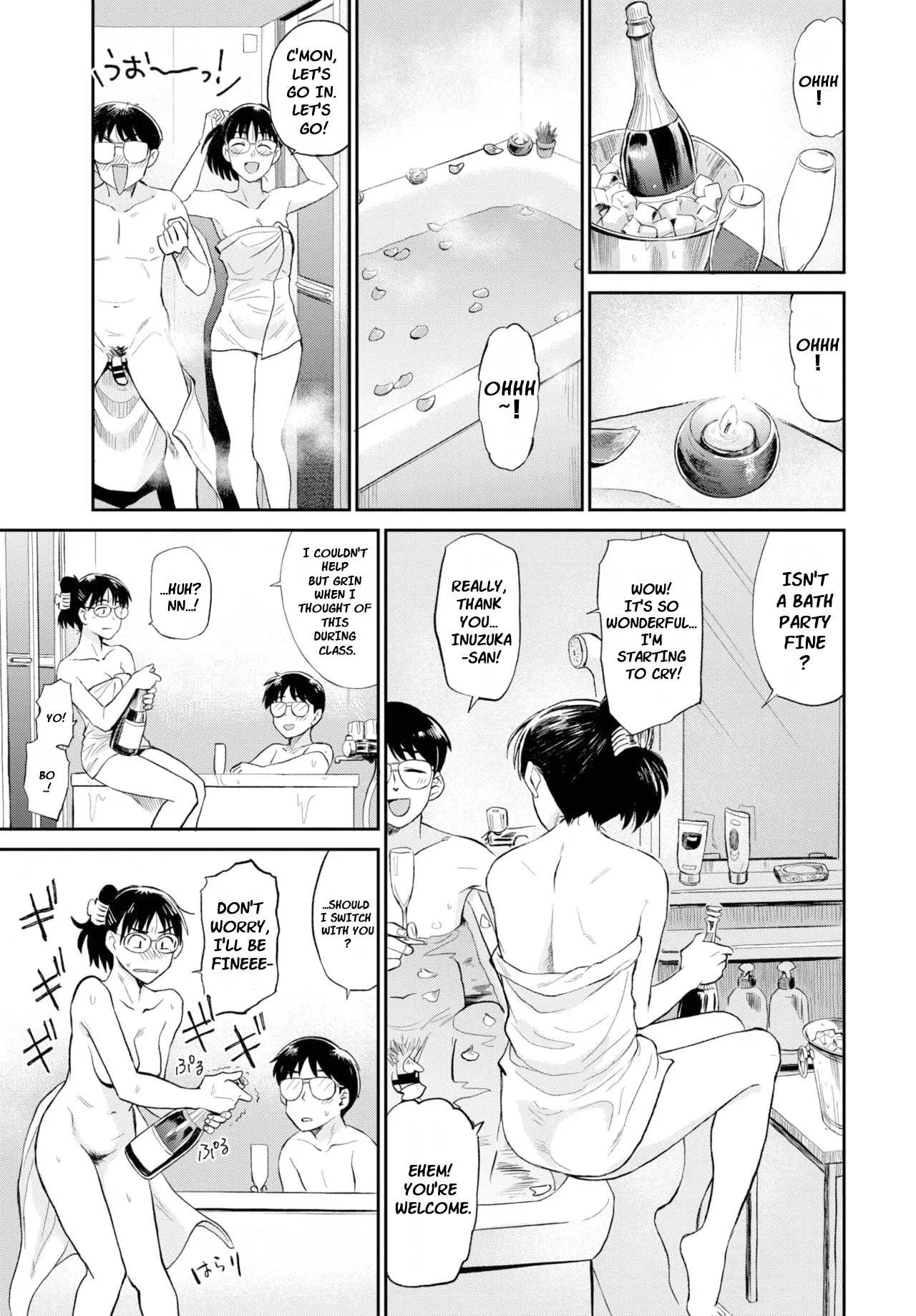 [Hatimoto] Ofuro de Party Time | Party Time In The Bath (COMIC BAVEL 2021-06) [English] [Digital] [Horai] 이미지 번호 5