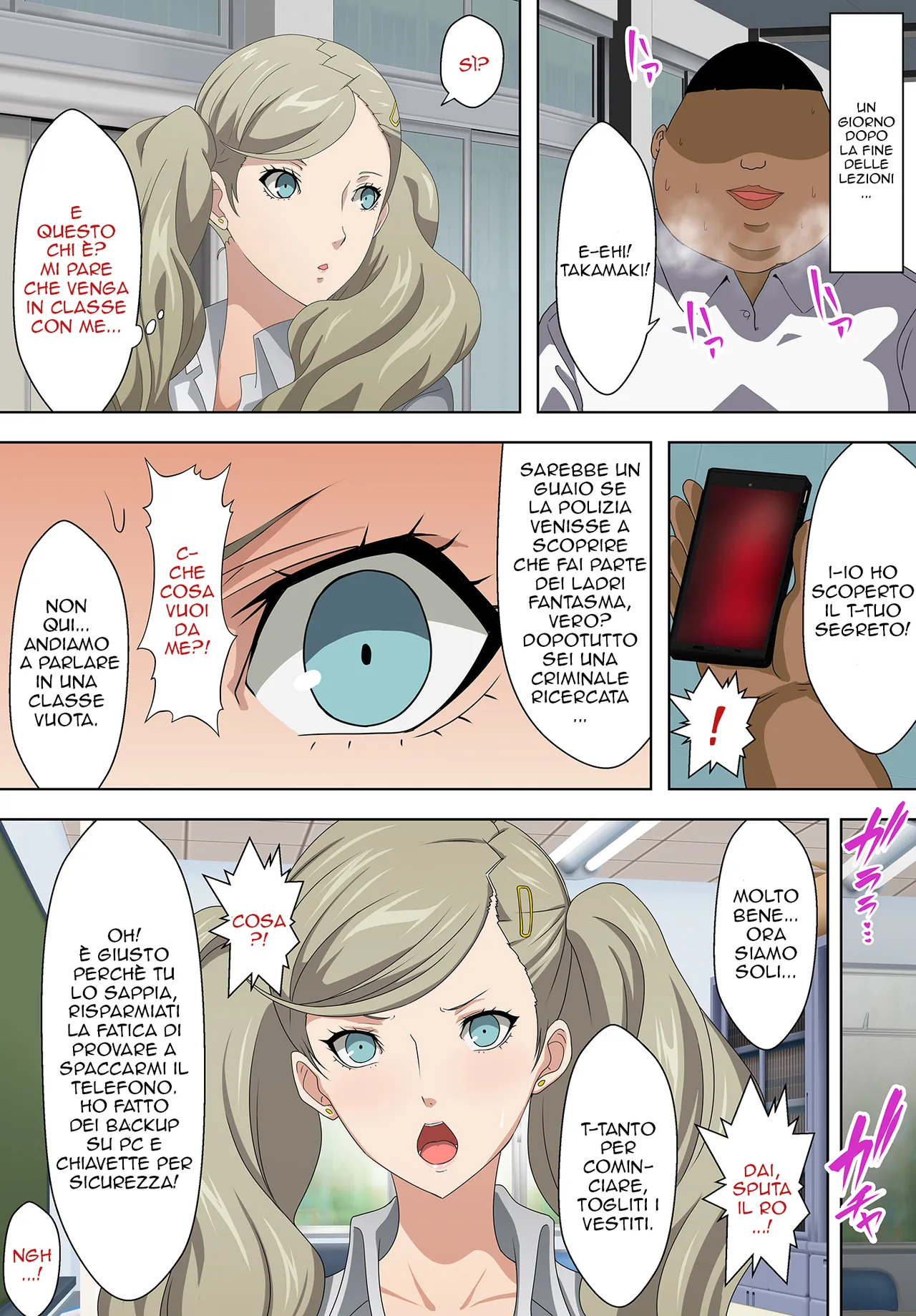 [Kasuterura (Shima Syu)] 10 Minuti x 3 Sborrate - L'idolo della scuola costretta a fare SESSO! (Persona 5) [Italian - IcyPolarGuy] image number 3