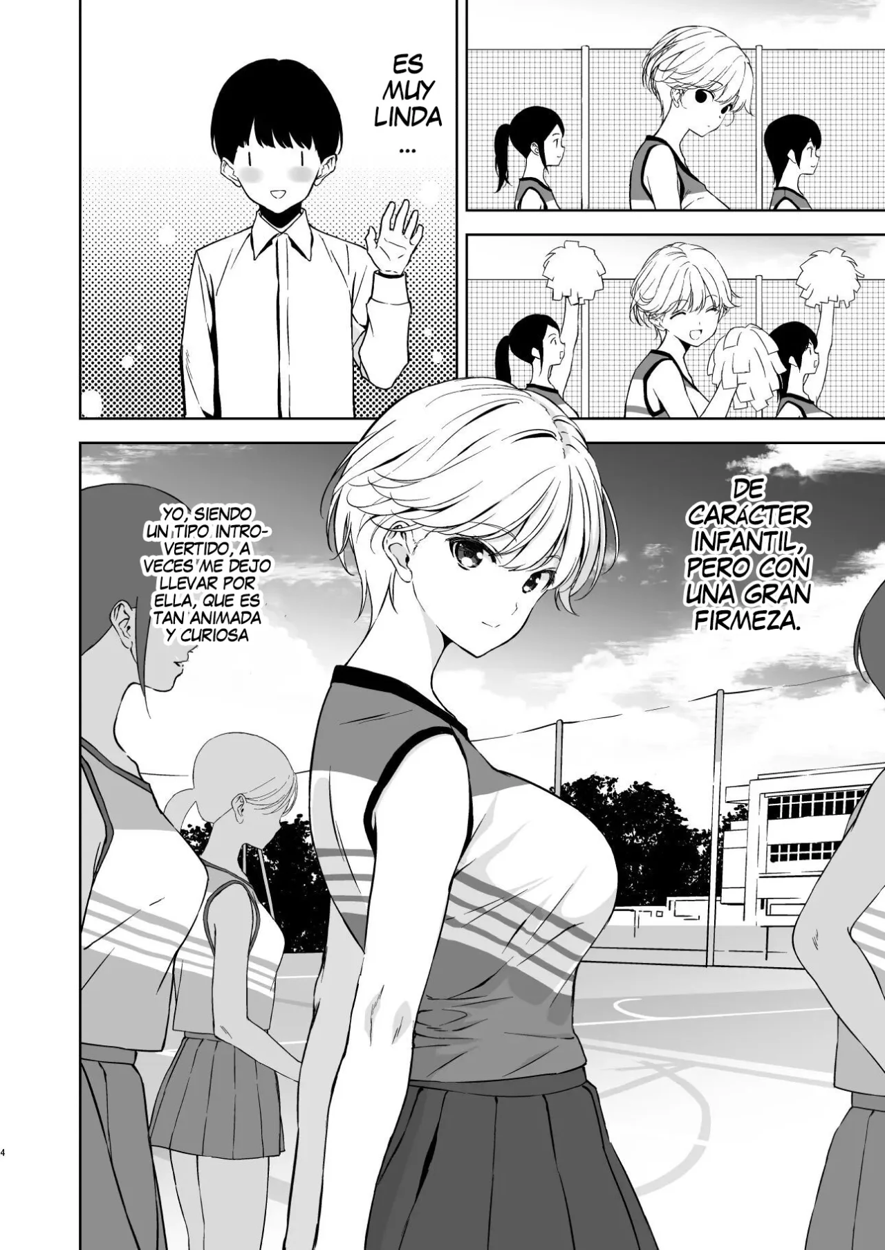 [Ura FMO (Fumio)] Binyuu no Kanojo ga Iru no ni Taisoubu no Bakunyuu ga Sasottekuru [Spanish] [Mr. farenhait] [Digital] numero di immagine  3