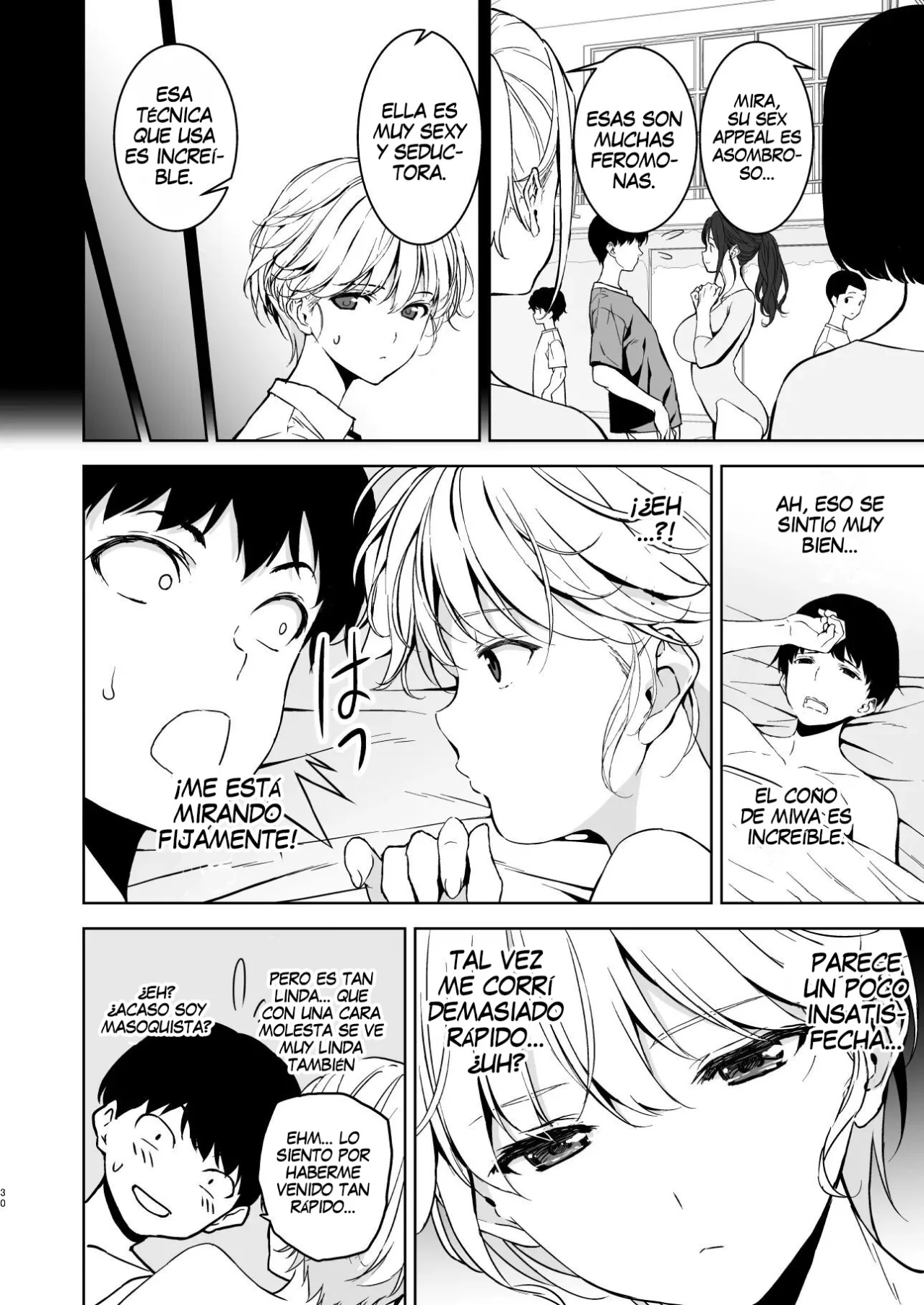 [Ura FMO (Fumio)] Binyuu no Kanojo ga Iru no ni Taisoubu no Bakunyuu ga Sasottekuru [Spanish] [Mr. farenhait] [Digital] numero di immagine  29