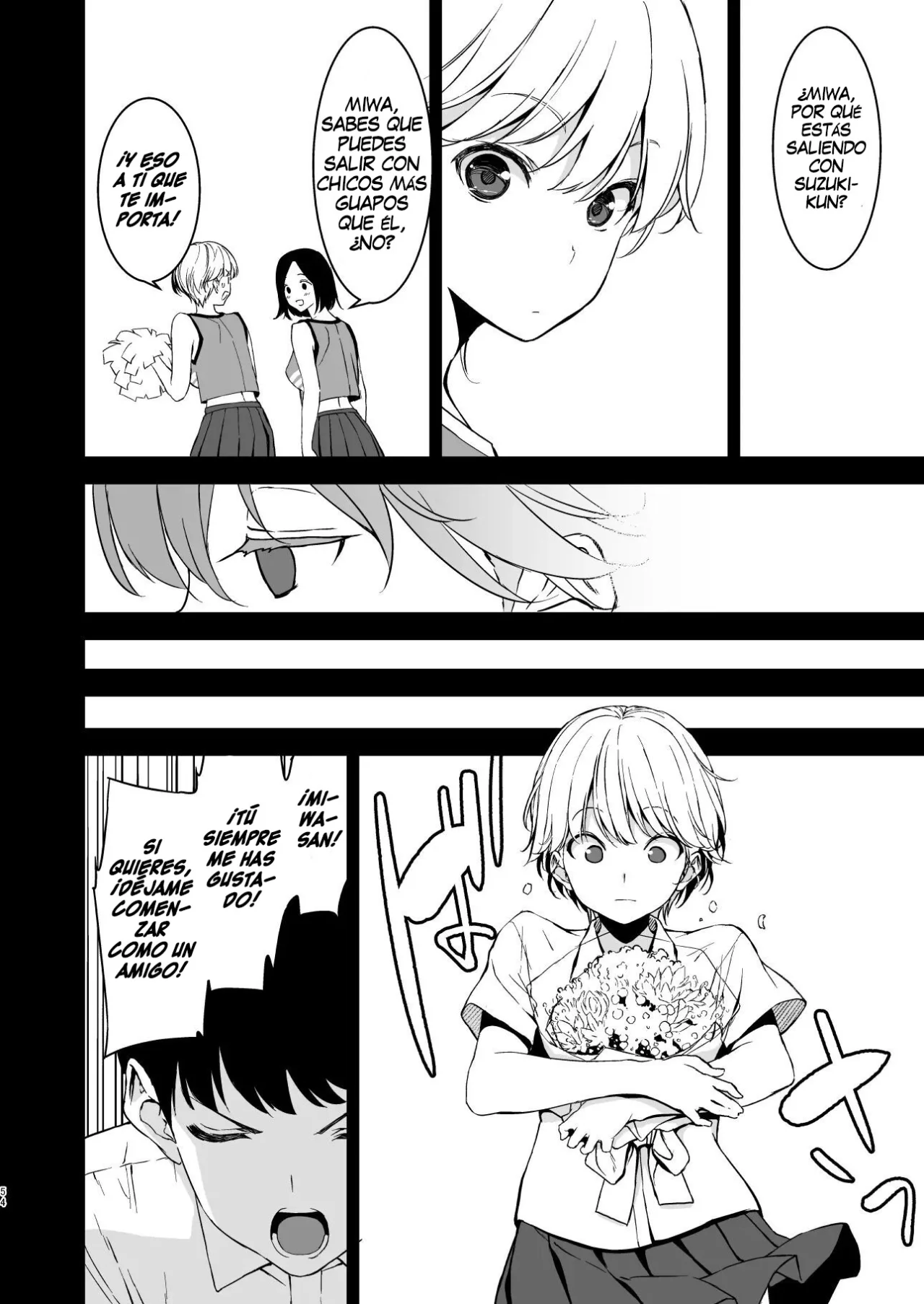 [Ura FMO (Fumio)] Binyuu no Kanojo ga Iru no ni Taisoubu no Bakunyuu ga Sasottekuru [Spanish] [Mr. farenhait] [Digital] numero di immagine  53