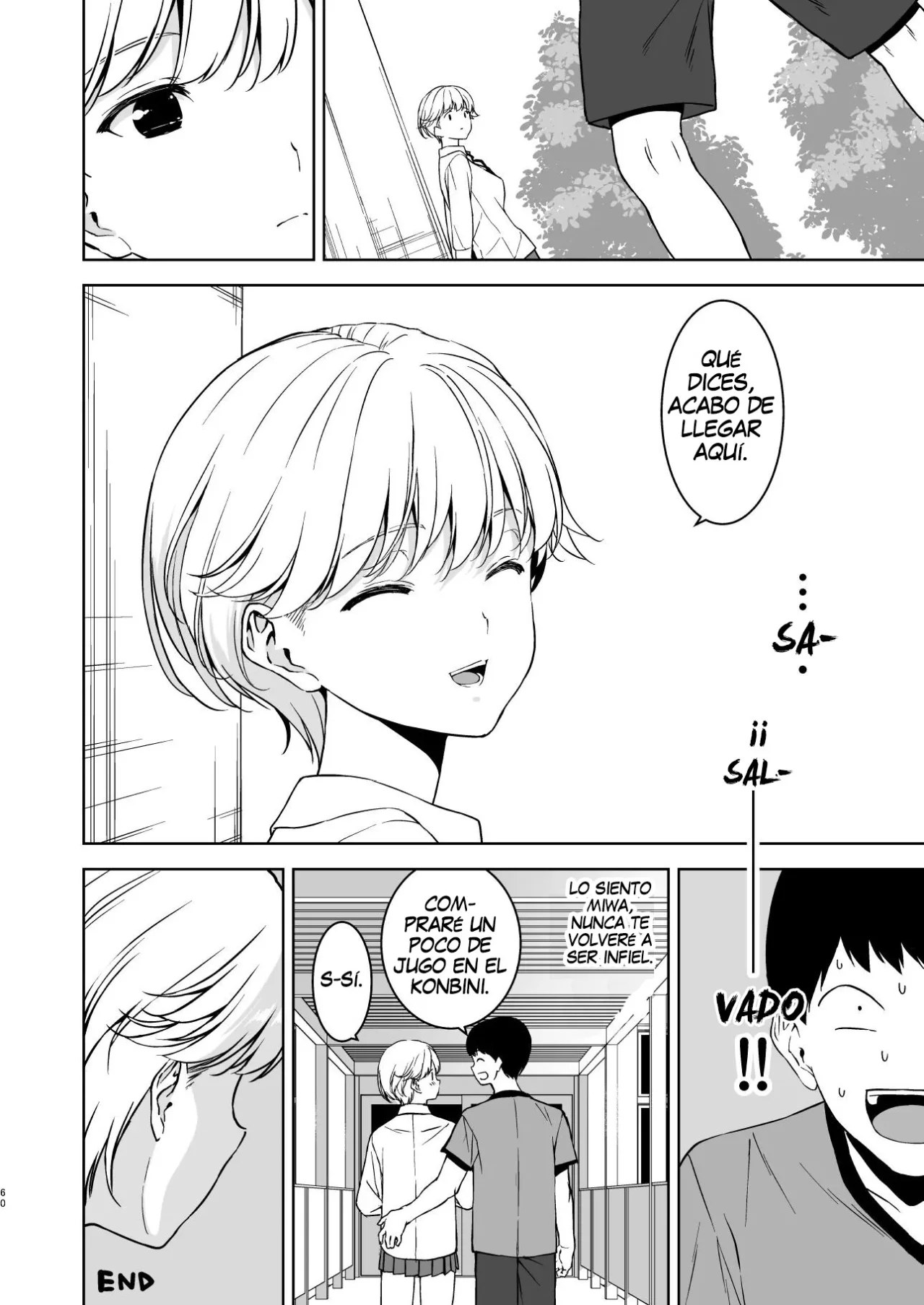 [Ura FMO (Fumio)] Binyuu no Kanojo ga Iru no ni Taisoubu no Bakunyuu ga Sasottekuru [Spanish] [Mr. farenhait] [Digital] numero di immagine  59