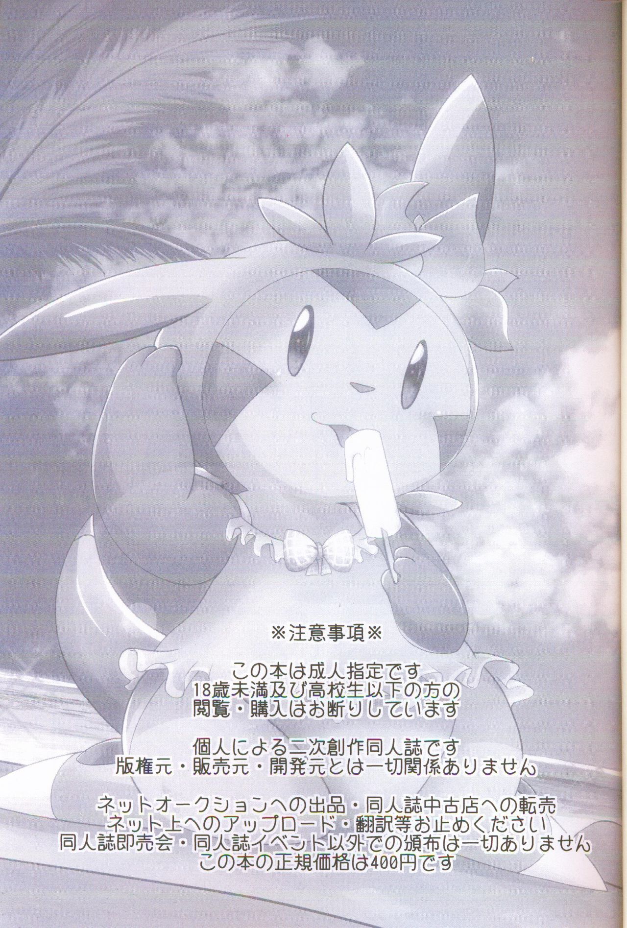 (C94) [BLACK FANG (Ryoutani Kana)] Hapuningusamaa Beach | 夏日海滩的意外事件 (Pokémon) [Chinese] [虾皮汉化组] 画像番号 3