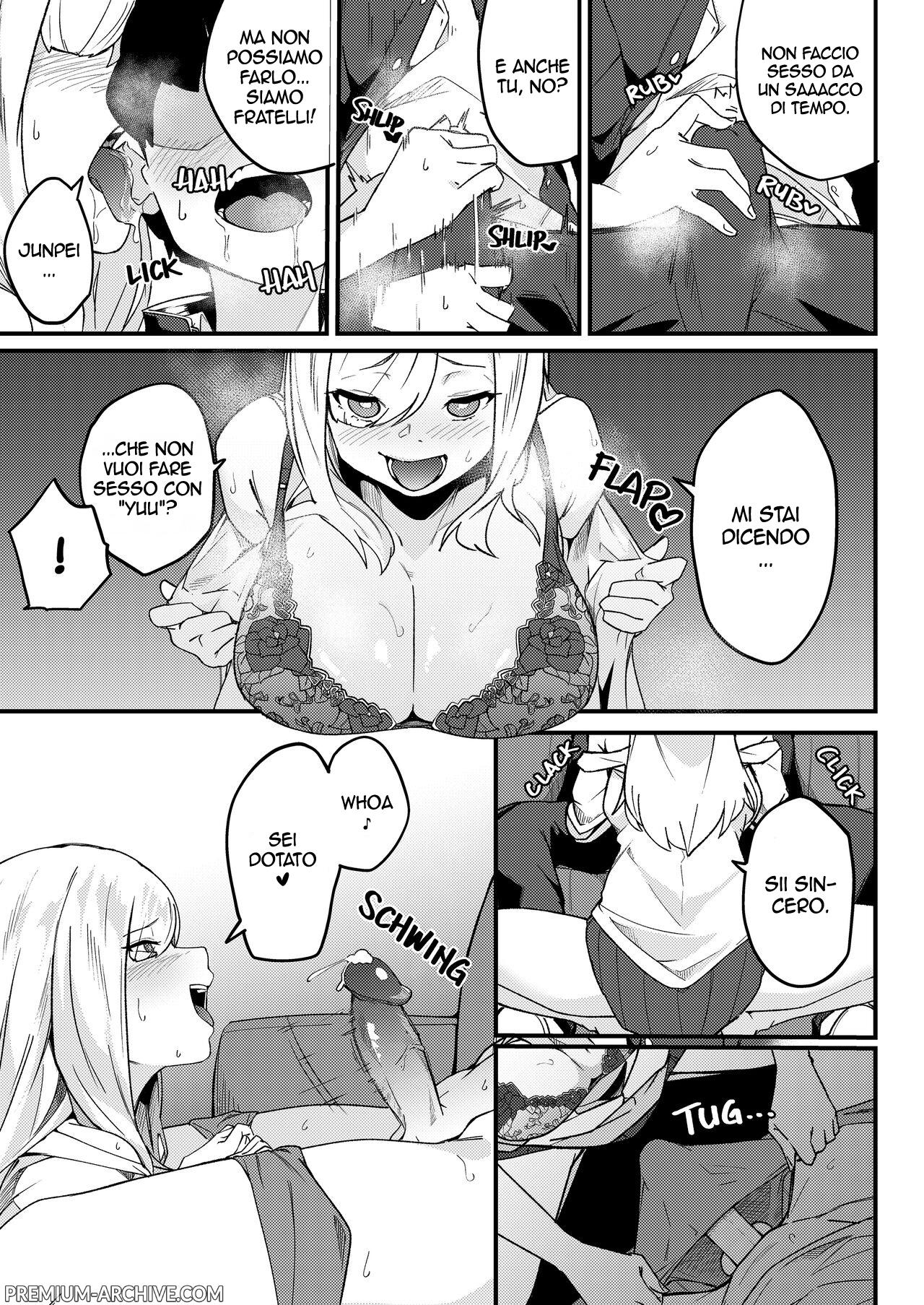 [Kakurenbo (Re:ankh)] Kyoudai Matching ~Oya ni Naisho de Gachihame Koubi Seikatsu~ | Copulazione carnale seriamente clandestina [Italian] [Decensored] [Digital] 이미지 번호 14