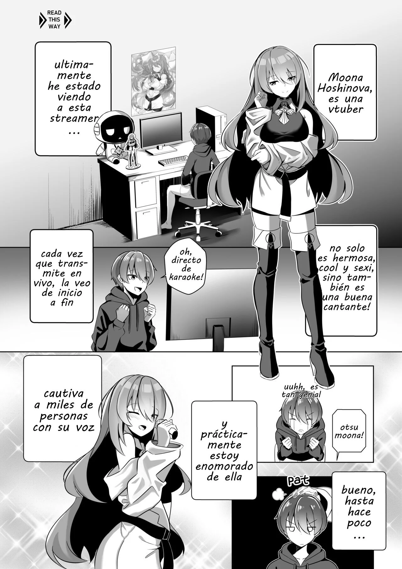 [Raikko9] THE YOU ONLY I KNOW (Moona Hoshinova) [Spanish] [Fans de Hololive] image number 2