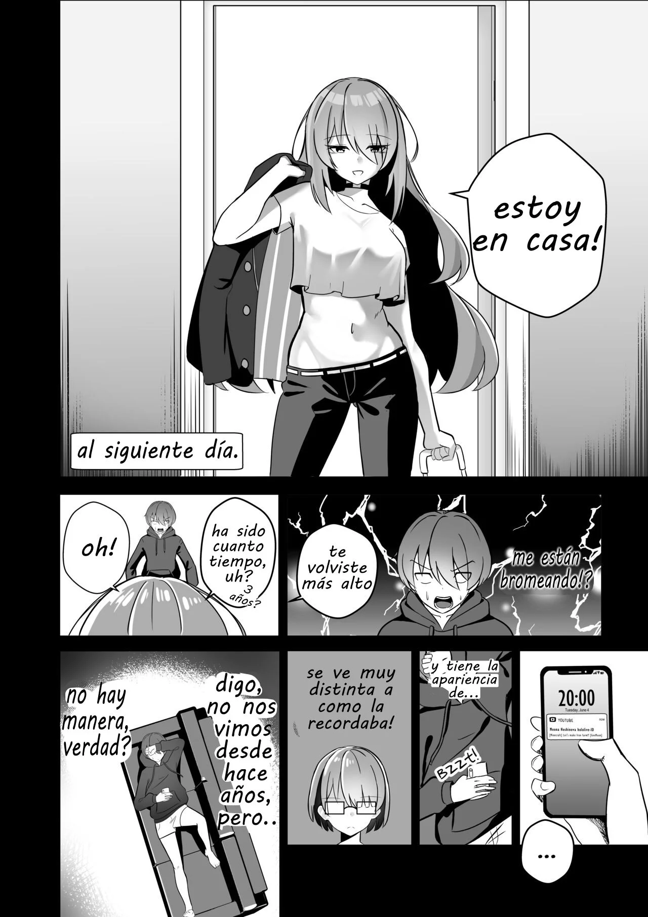 [Raikko9] THE YOU ONLY I KNOW (Moona Hoshinova) [Spanish] [Fans de Hololive] image number 4