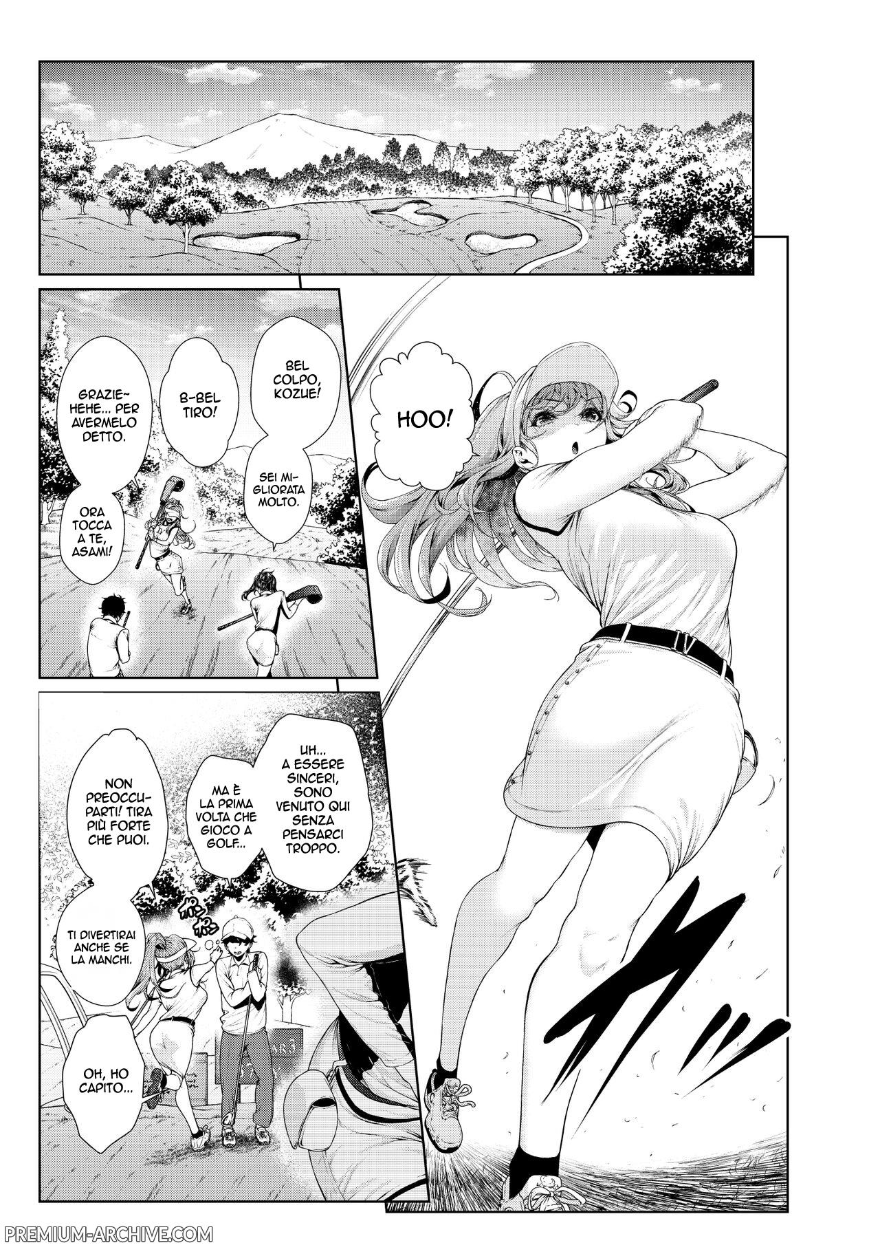 [Mikuni Mizuki] Shokuba no Senpai: Senpai-tachi to Golf | Il Mio Capo e il Golf [Italian] Bildnummer 1