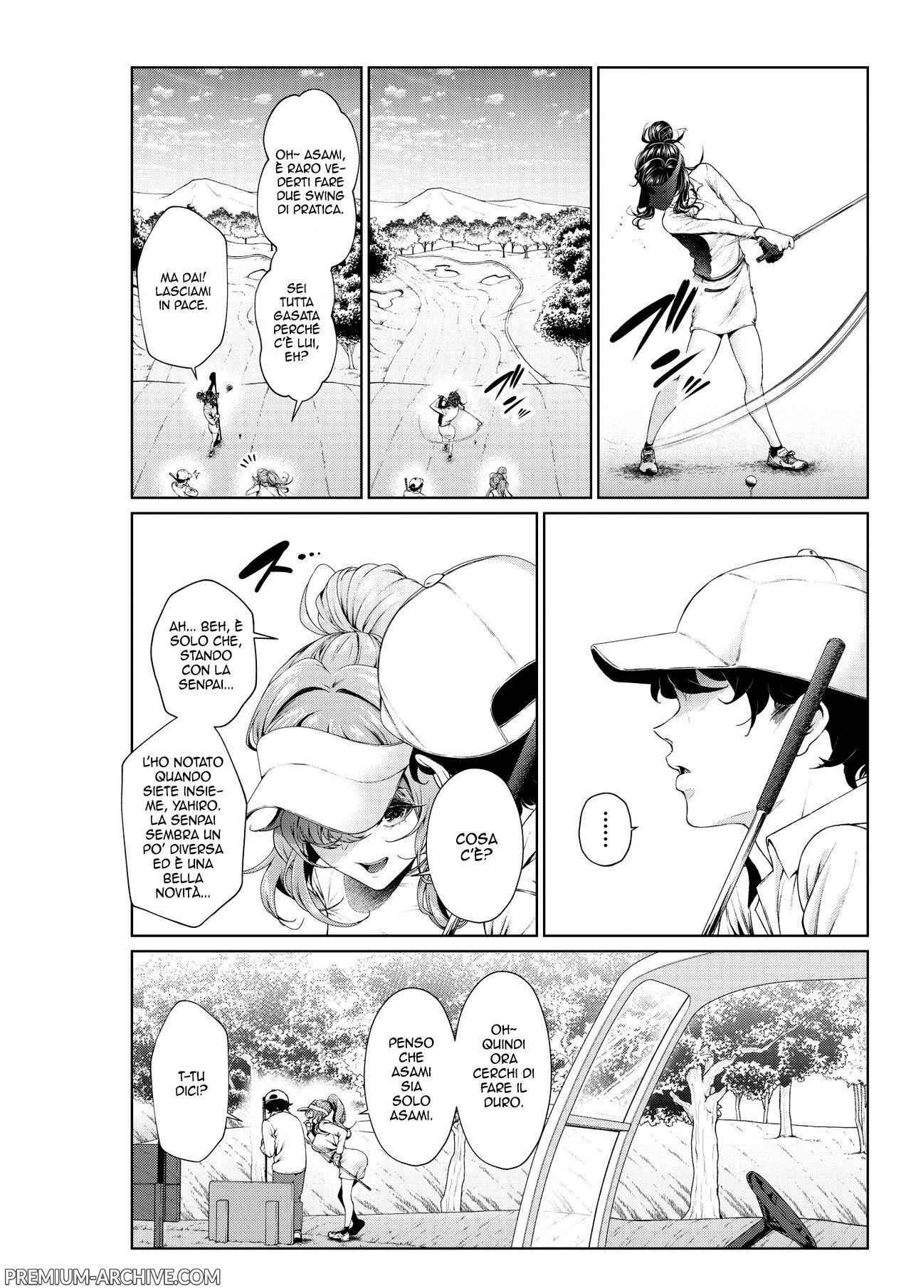 [Mikuni Mizuki] Shokuba no Senpai: Senpai-tachi to Golf | Il Mio Capo e il Golf [Italian] Bildnummer 2