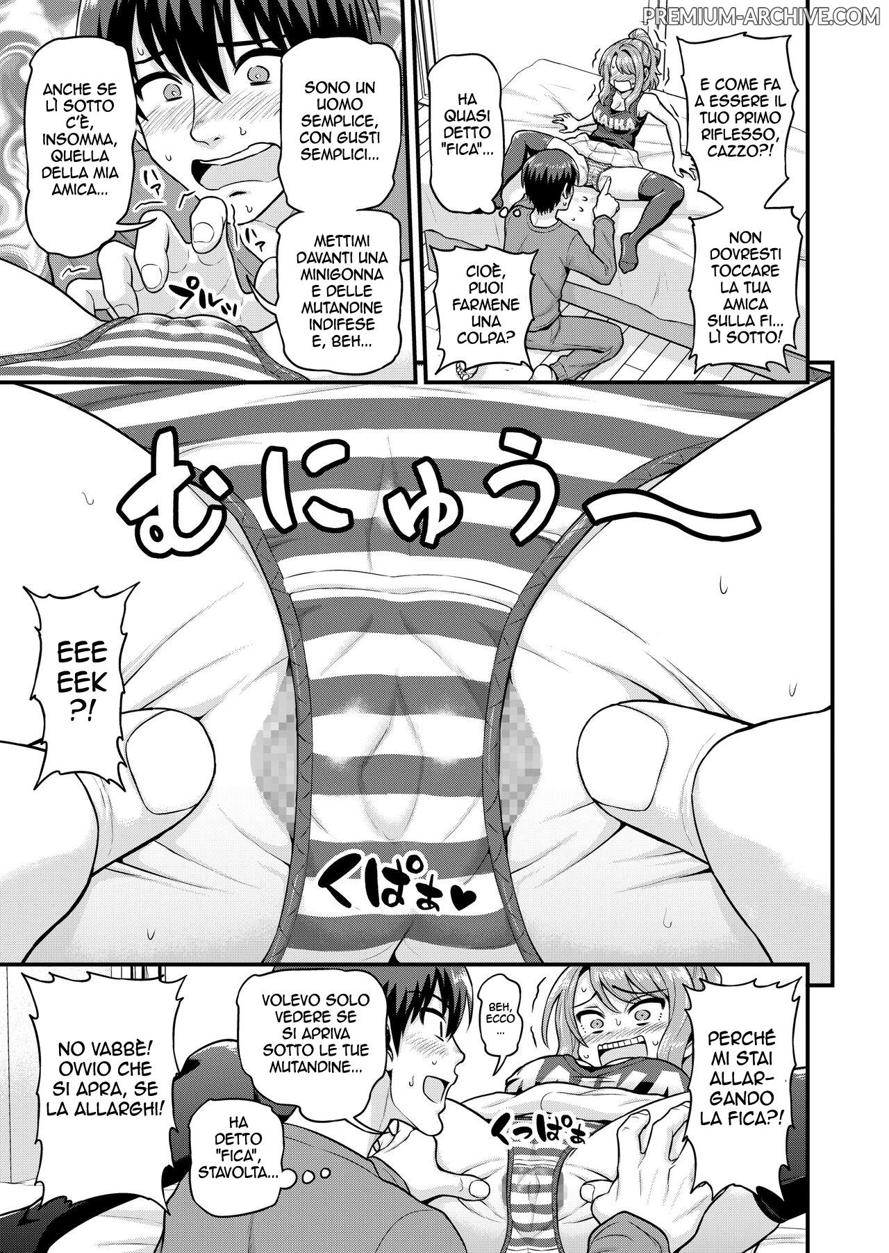 [Chimamire Yashiki (Gachonjirou)] Game Tomodachi no Onnanoko to Yaru Hanashi | Sbattersi la propria compagna di giochi 图片编号 10