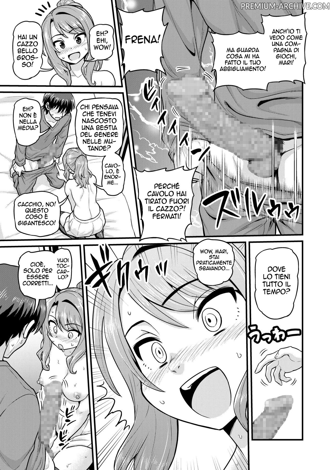 [Chimamire Yashiki (Gachonjirou)] Game Tomodachi no Onnanoko to Yaru Hanashi | Sbattersi la propria compagna di giochi 图片编号 16