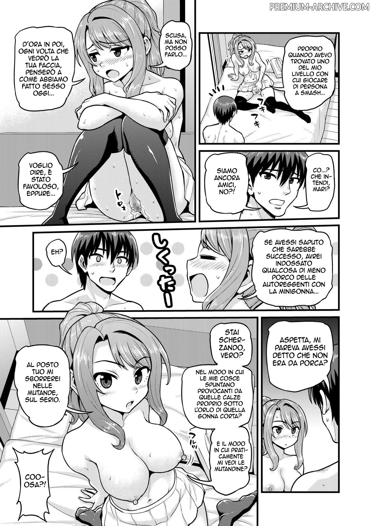 [Chimamire Yashiki (Gachonjirou)] Game Tomodachi no Onnanoko to Yaru Hanashi | Sbattersi la propria compagna di giochi 图片编号 28