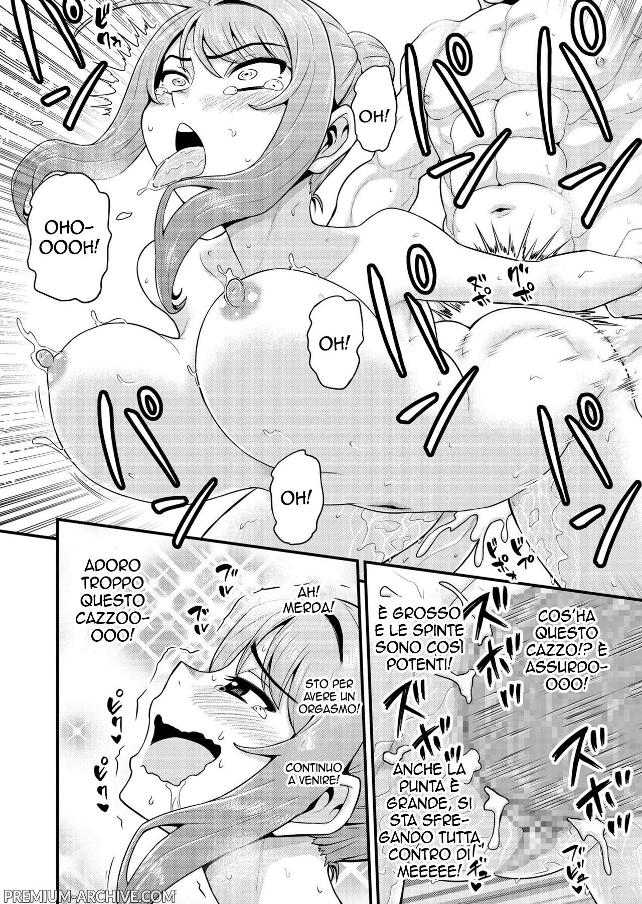 [Chimamire Yashiki (Gachonjirou)] Game Tomodachi no Onnanoko to Onsen Ryokou de Yaru Hanashi NTRver. | Scopate con la ragazza gamer alle terme NTRver. [Italian] [English] Bildnummer 45