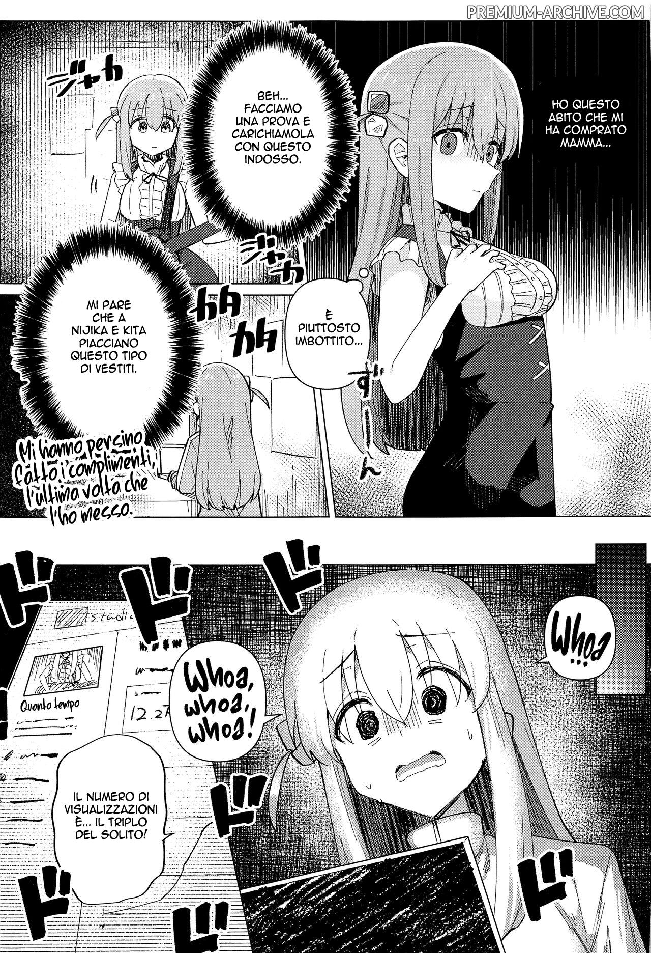 (Bocchi the Only!) [Yakitori Teishoku (Toriyaro)] Shounin Yokkyuu | Clout Chasing | Yokkyuu Fuman | Down Bad (Bocchi the Rock!) [Italian] 画像番号 4