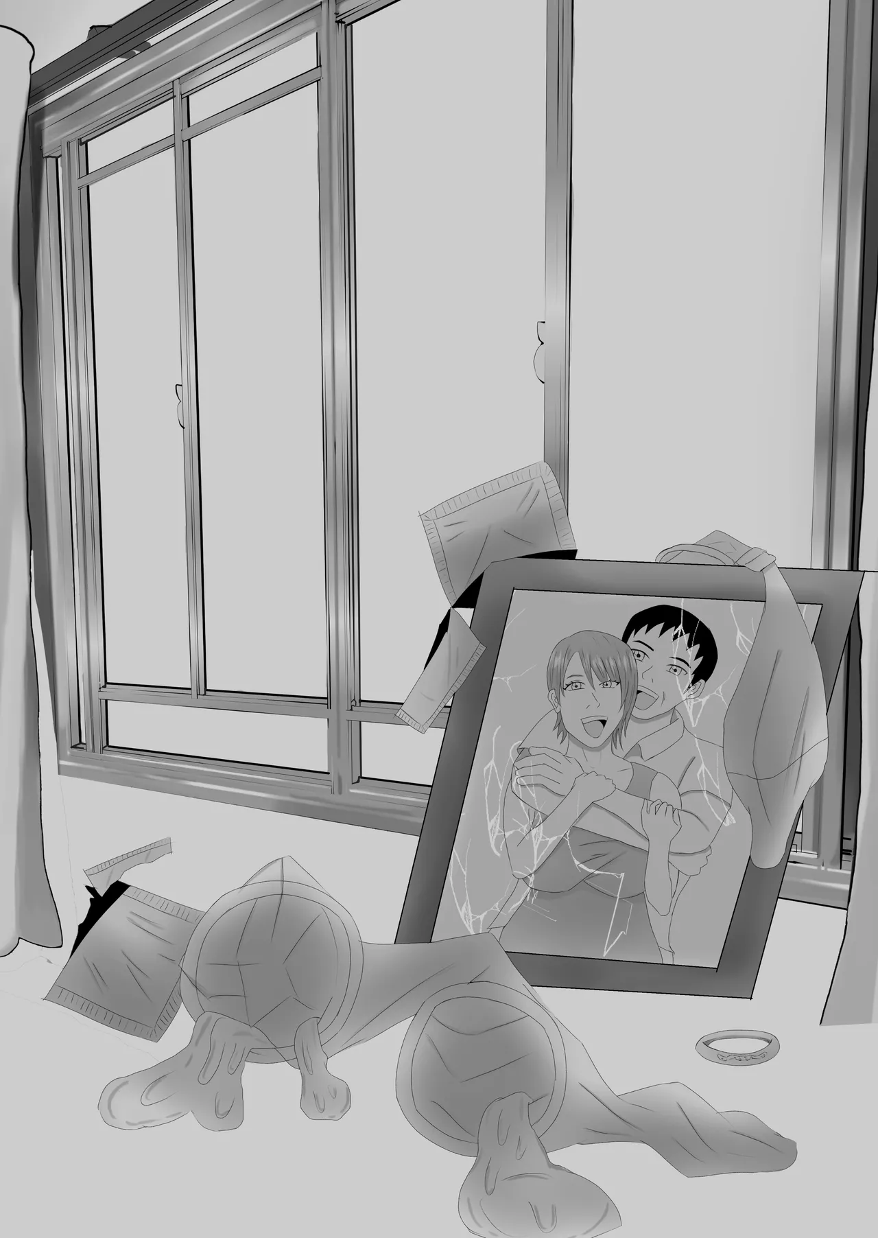 [Tiga.] Bakunyuu no Tsuma wa 100-nin Bun no Seieki o Nomu. 이미지 번호 44