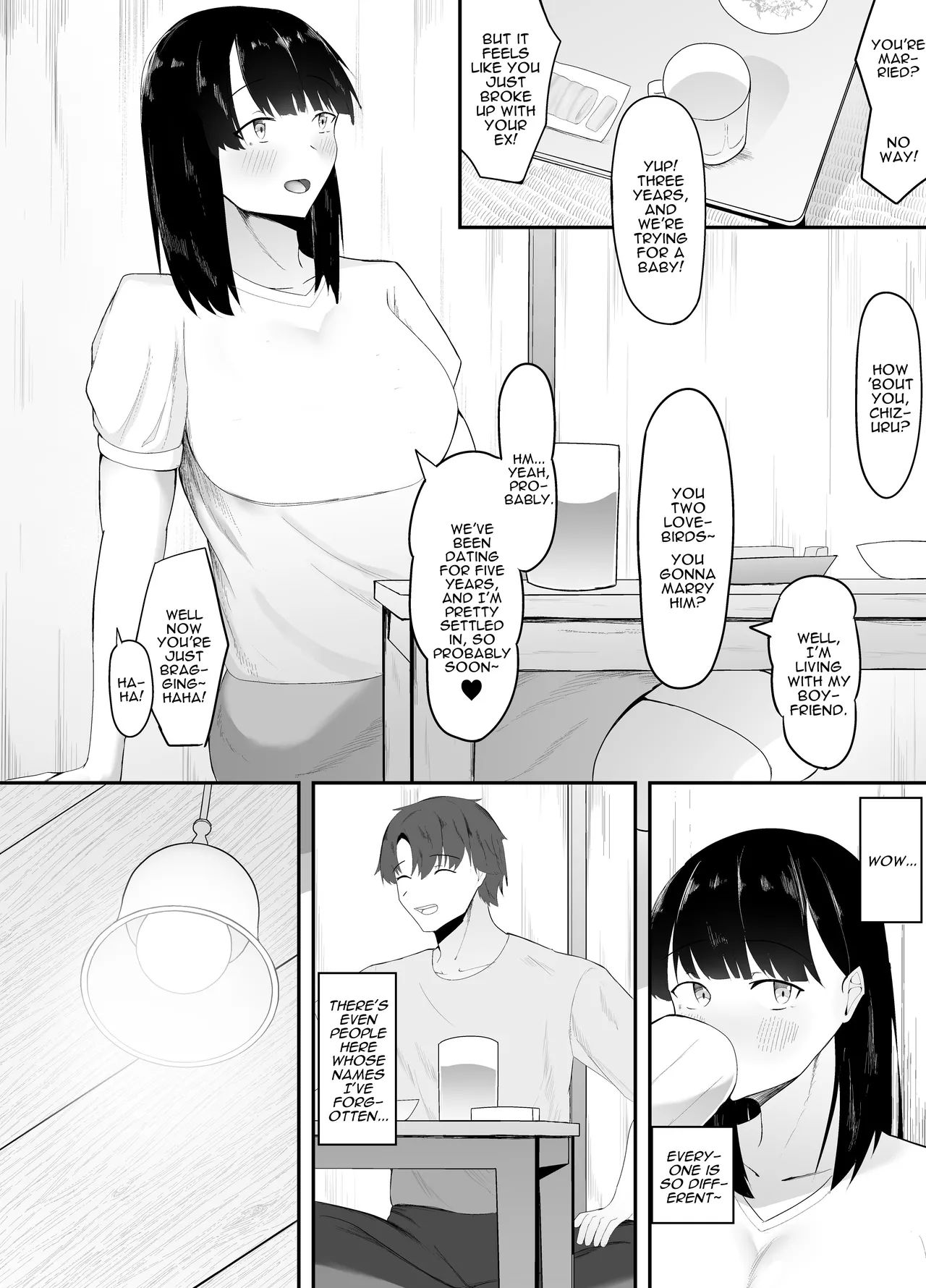 [Ikki Ichiyuu] Sei no Mezame ~Dousoukai de Saikai Shita Otoko ni Netorareru~ | Sexual Enlightenment ~Cucked By A Guy At My Reunion~ [English] [Darg777 Translations] 이미지 번호 4