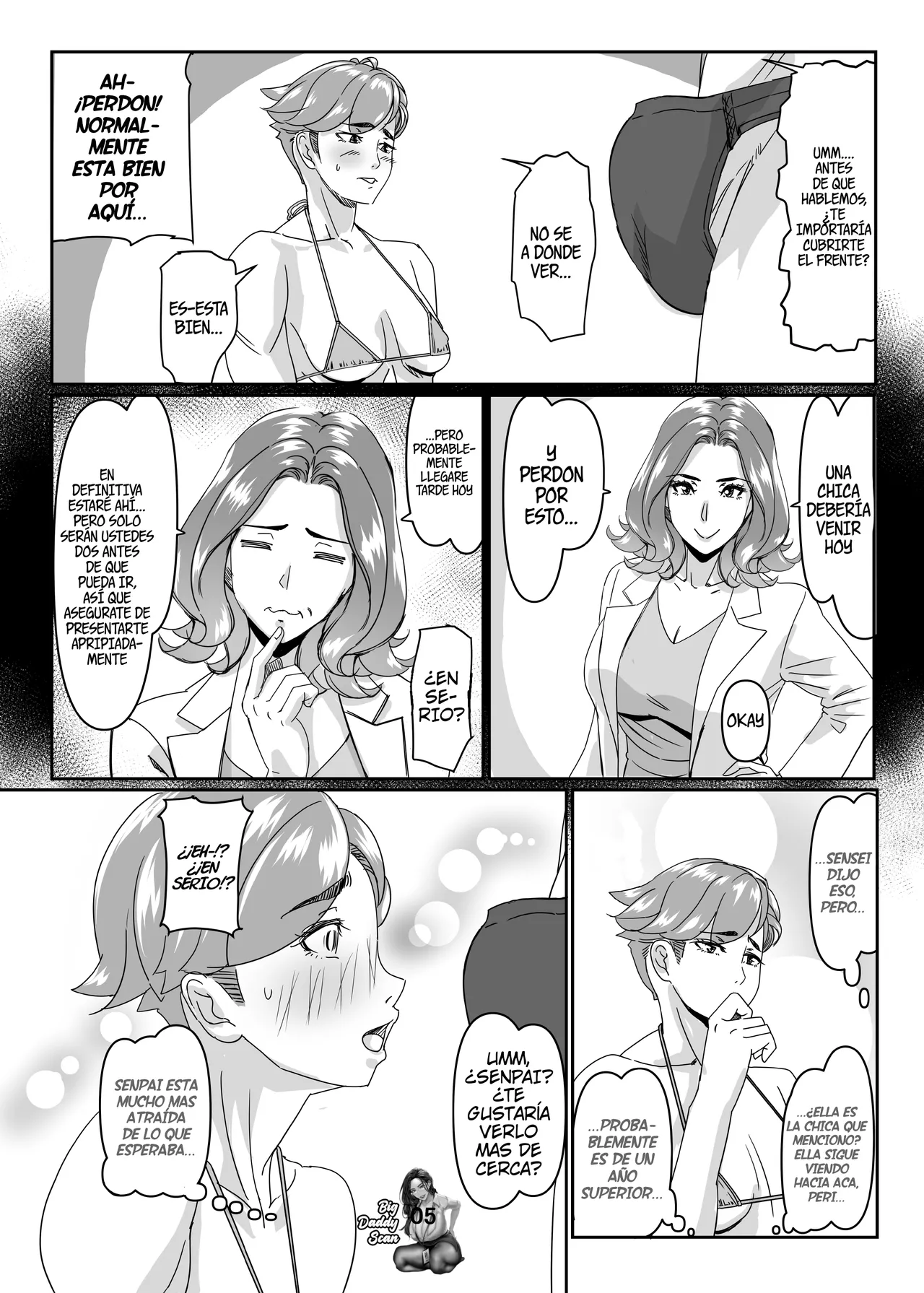 [Hamasei (Tetsukui)] Poolside de Sensei-tachi to Tanoshindemasu 3 | Divirtiendome Con Las Profesoras Junto A La Piscina (3) [Spanish] [BigDaddy Scan] [Digital] изображение № 5