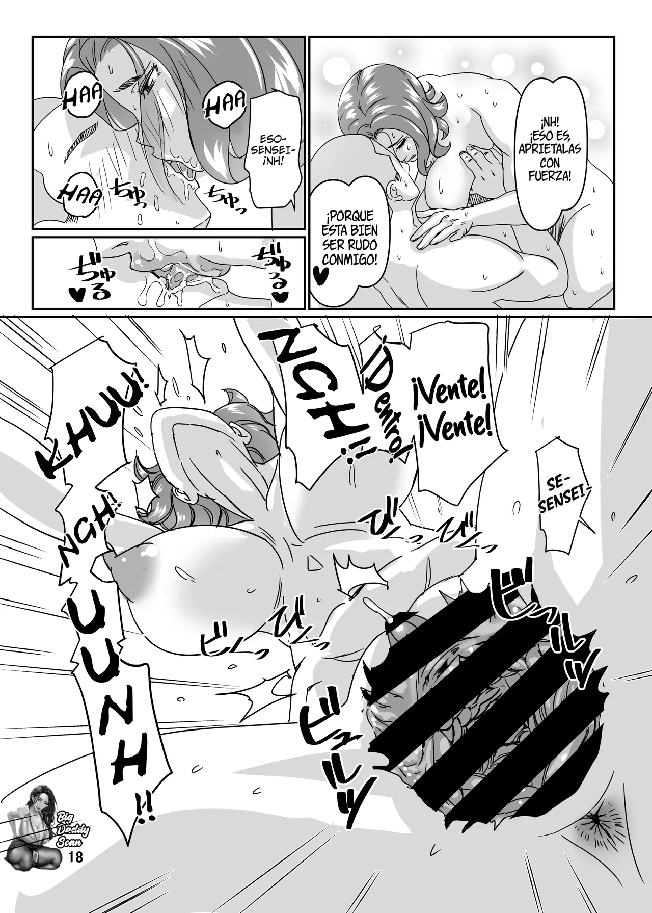 [Hamasei (Tetsukui)] Poolside de Sensei-tachi to Tanoshindemasu 3 | Divirtiendome Con Las Profesoras Junto A La Piscina (3) [Spanish] [BigDaddy Scan] [Digital] изображение № 18