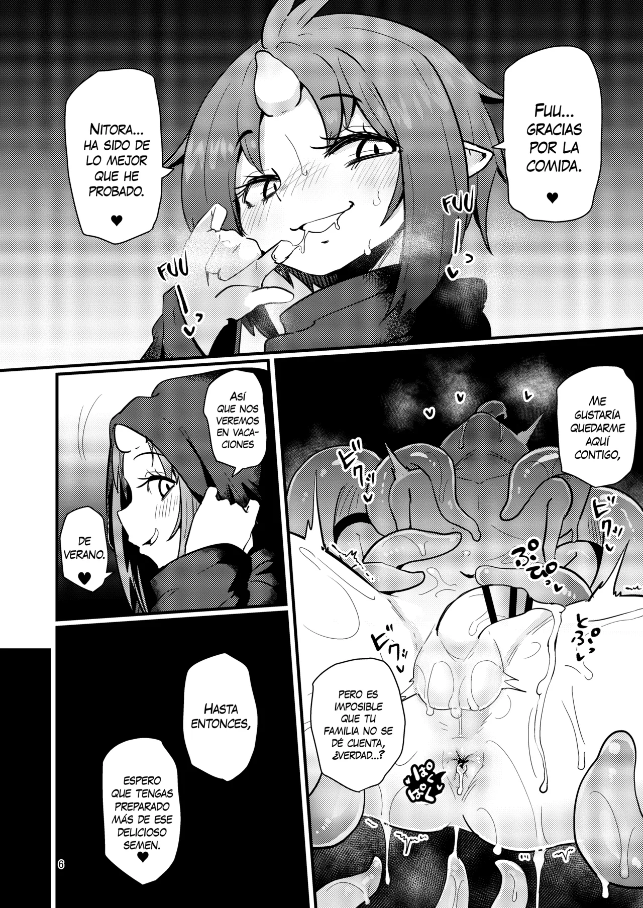 [SUZUPONi (Suzunomoku)] Shokushu Uri no Hoodie 2 -Parte 01- [Spanish] [Lolbooru Scan] [Digital] numero di immagine  5