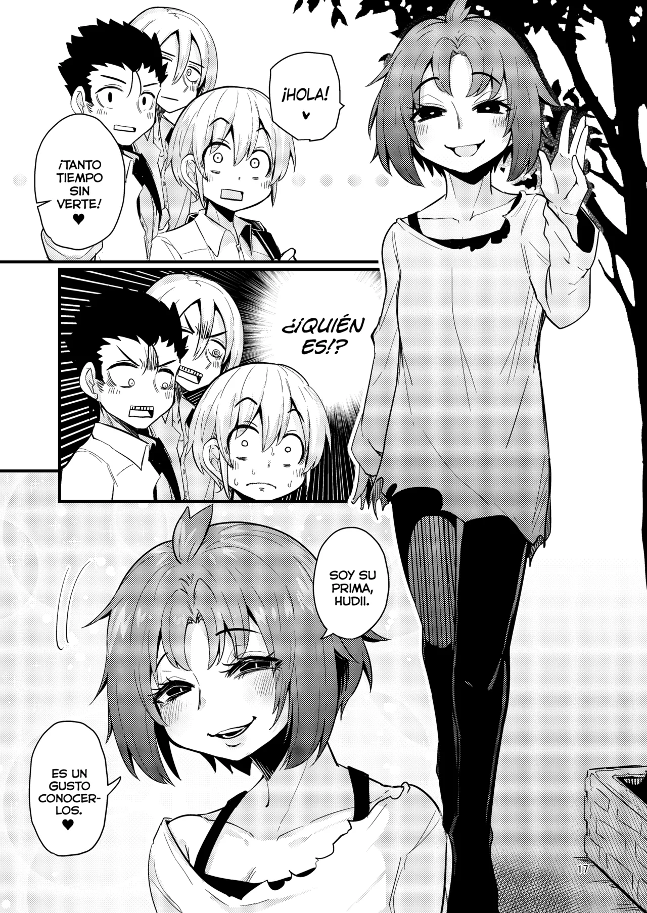 [SUZUPONi (Suzunomoku)] Shokushu Uri no Hoodie 2 -Parte 01- [Spanish] [Lolbooru Scan] [Digital] numero di immagine  16