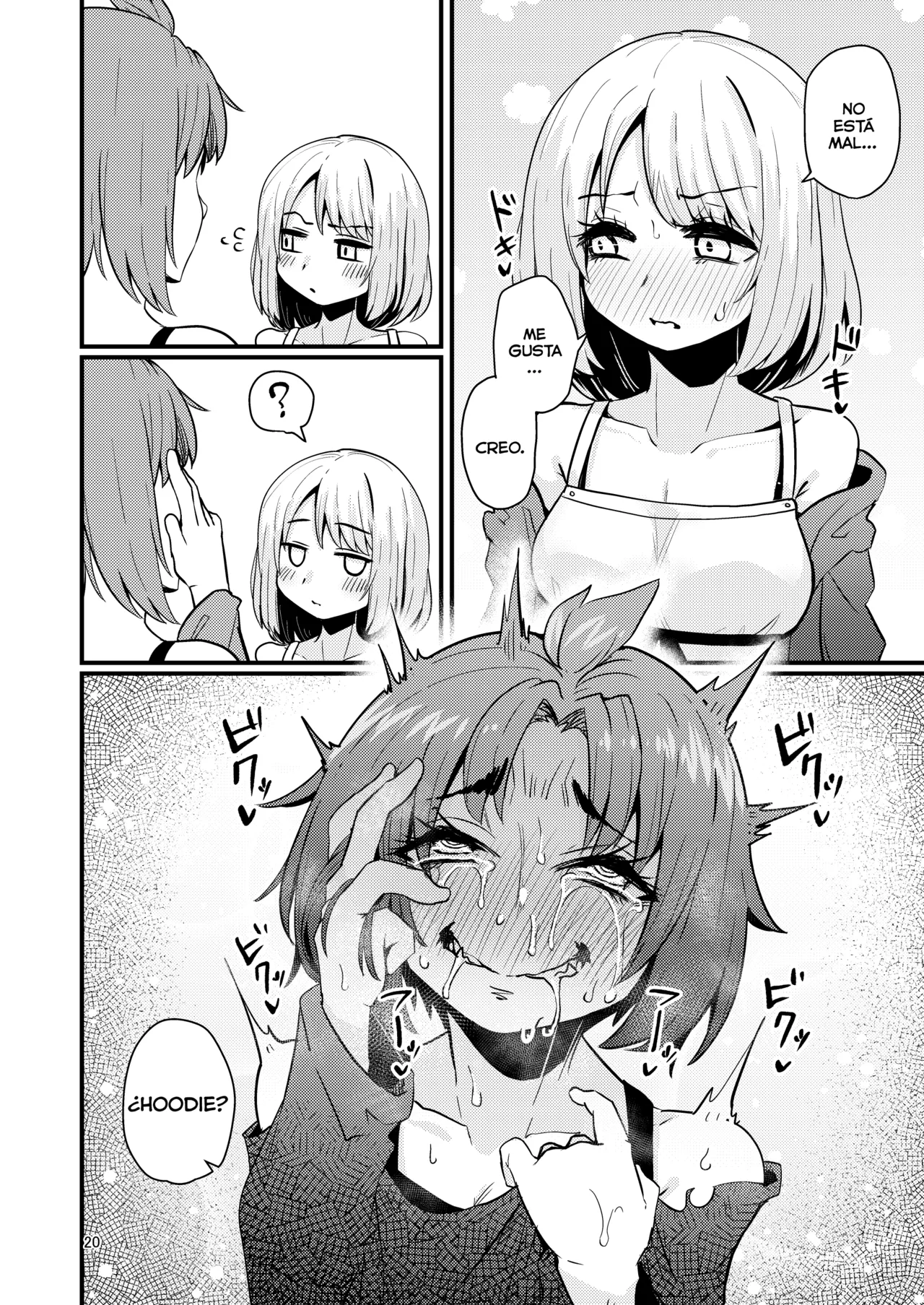 [SUZUPONi (Suzunomoku)] Shokushu Uri no Hoodie 2 -Parte 01- [Spanish] [Lolbooru Scan] [Digital] numero di immagine  19