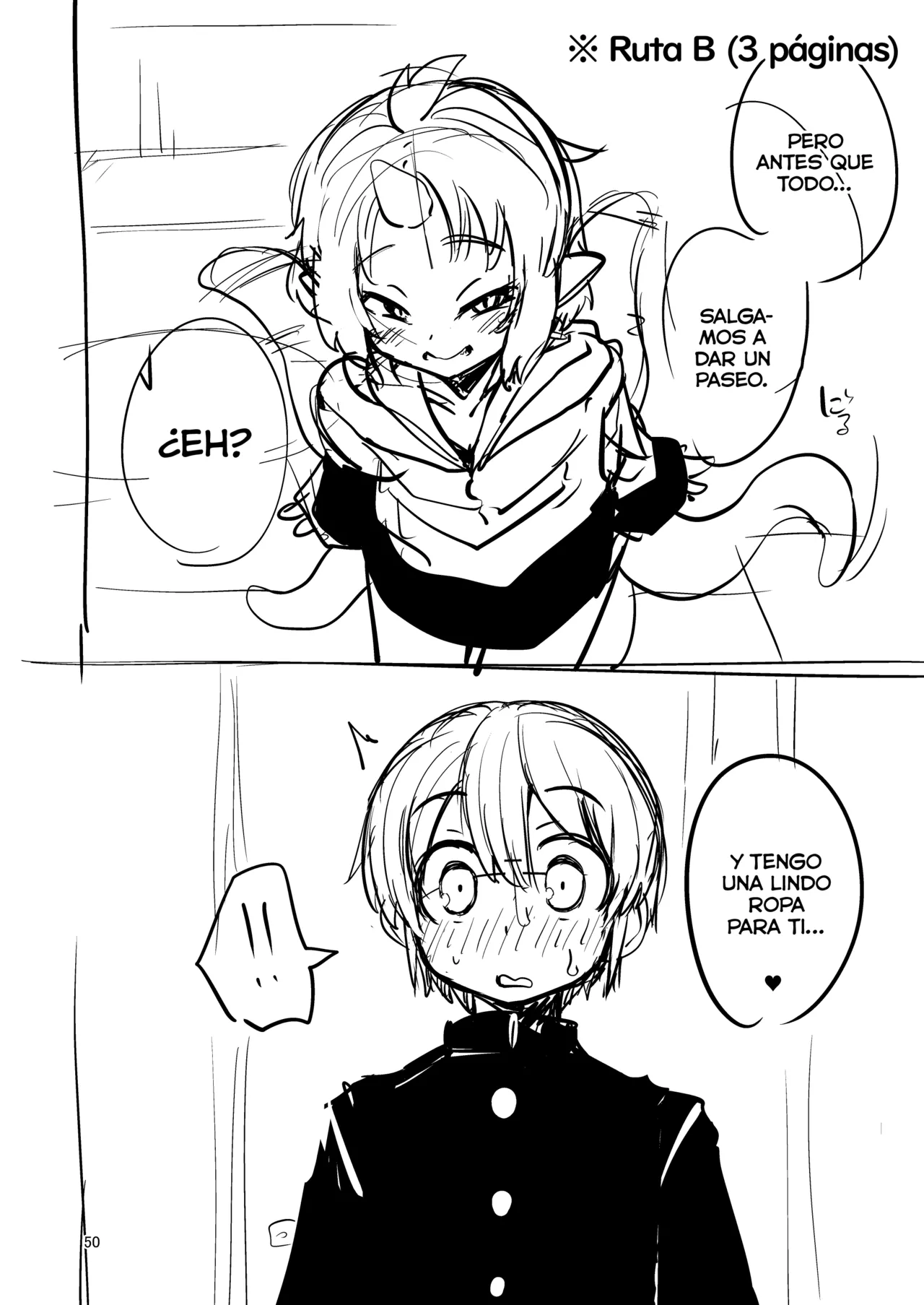 [SUZUPONi (Suzunomoku)] Shokushu Uri no Hoodie 2 -Parte 01- [Spanish] [Lolbooru Scan] [Digital] numero di immagine  49