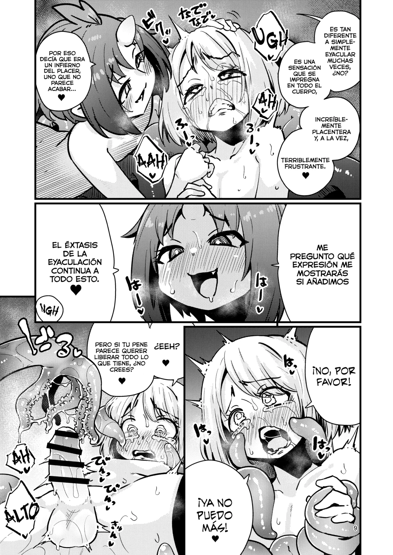 [SUZUPONi (Suzunomoku)] Shokushu Uri no Hoodie 2 -Parte 02- [Spanish] [Lolbooru Scan] [Digital] image number 8