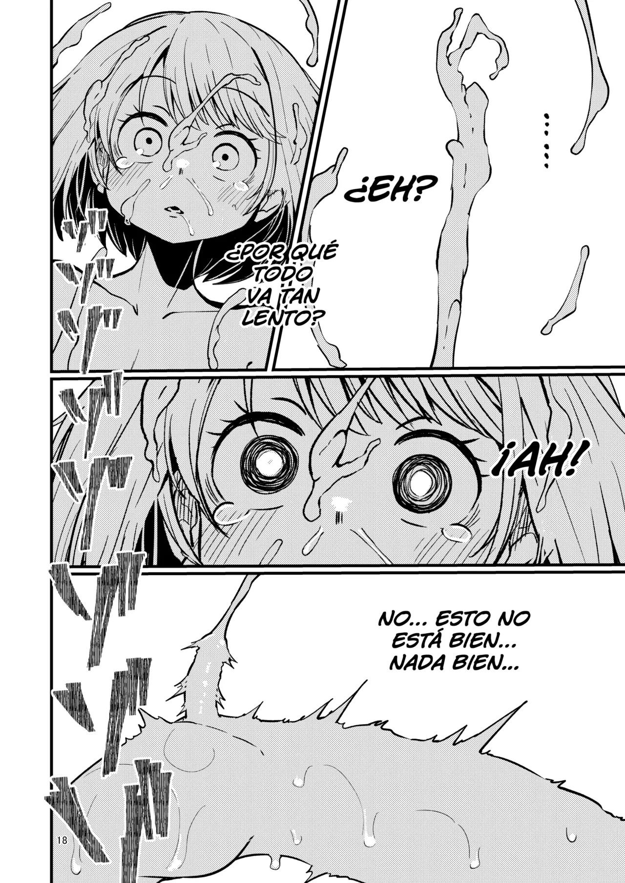 [SUZUPONi (Suzunomoku)] Shokushu Uri no Hoodie 2 -Parte 02- [Spanish] [Lolbooru Scan] [Digital] image number 17